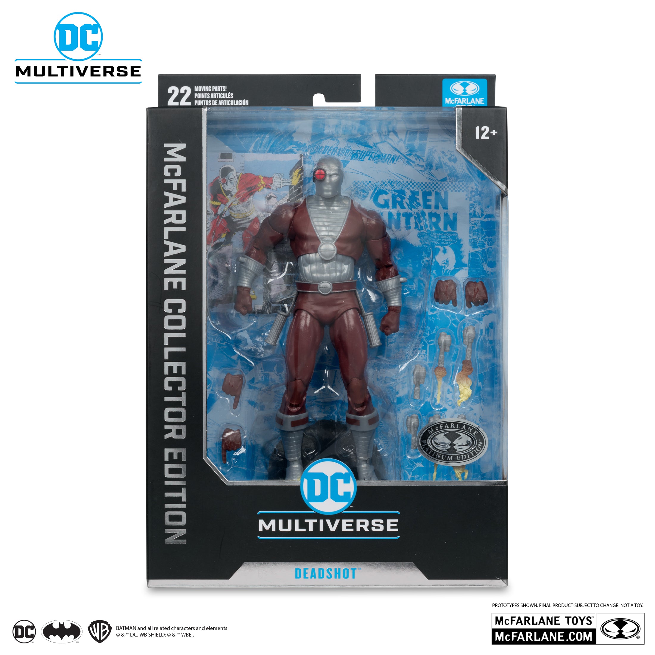 DC Multiverse Deadshot (DC Classic) Collector Edition Platinum Edition McFarlane
