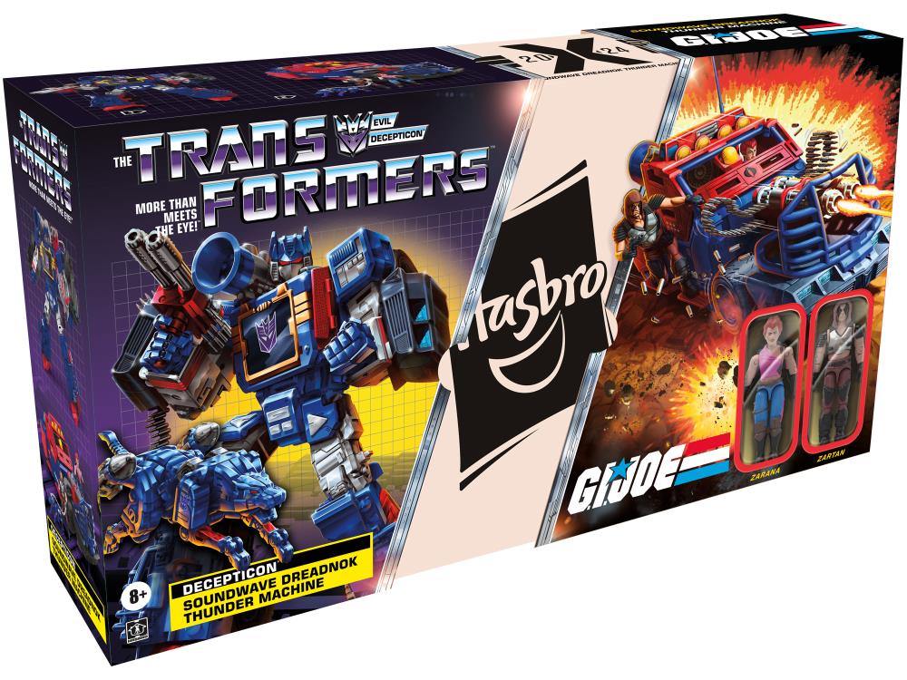 Transformers x G.I. Joe: Transformers Decepticon Soundwave Dreadnok Thunder Machine Hasbro
