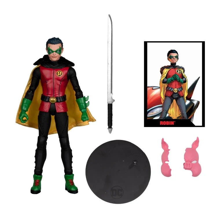 PREVENTA DC Direct Page Punchers Robin (Batman: Reborn) Mcfarlane (Primer pago/anticipo)