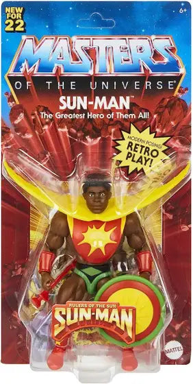 Masters Of The Universe Origins Sun-Man Mattel