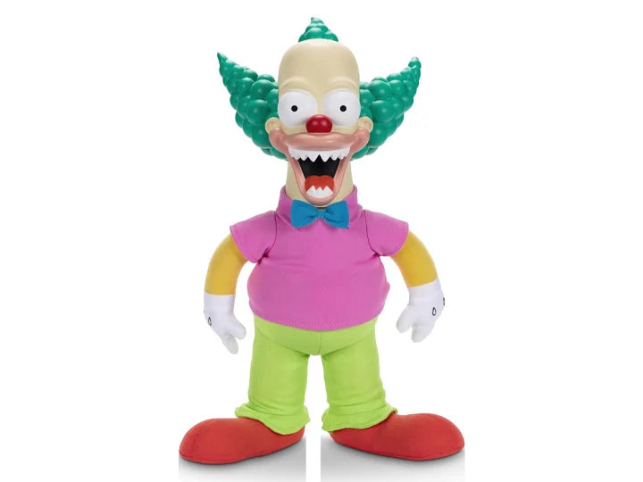 The Simpsons Krusty the Clown Talking Plush Doll Jakks