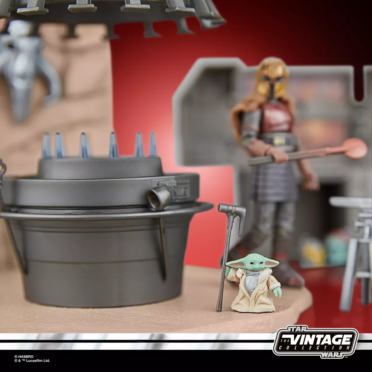 PREVENTA Star Wars The Vintage Collection The Armorer’s Forge Playset Hasbro (Primer pago/anticipo)