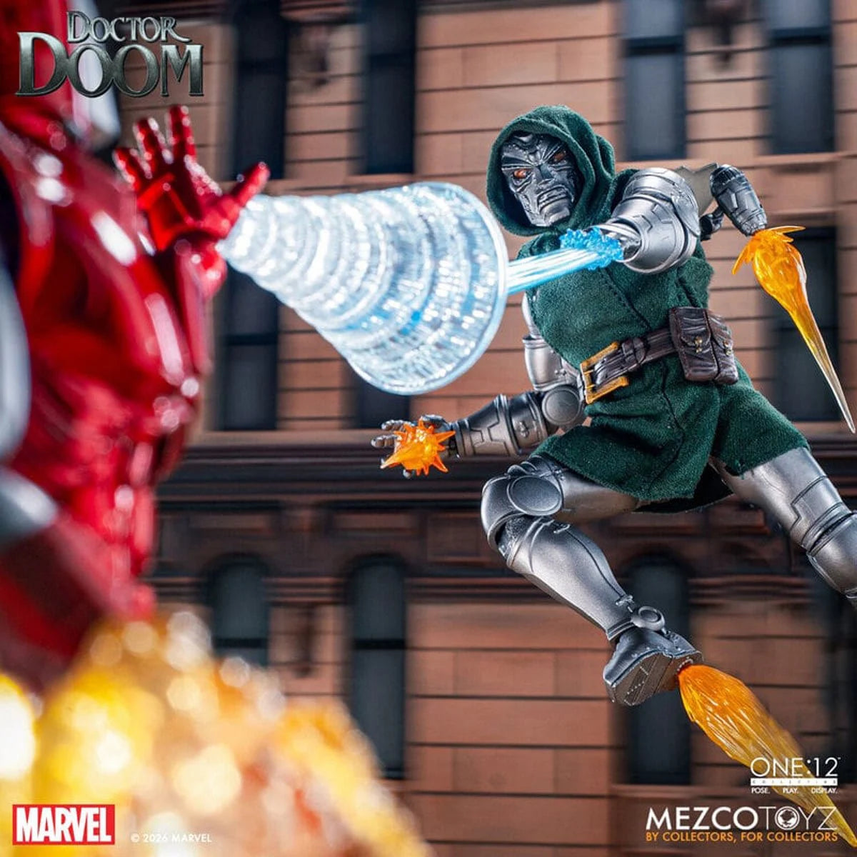 PREVENTA Doctor Doom One:12 Collectible Doctor Doom Mezco Toyz (Primer pago/anticipo)