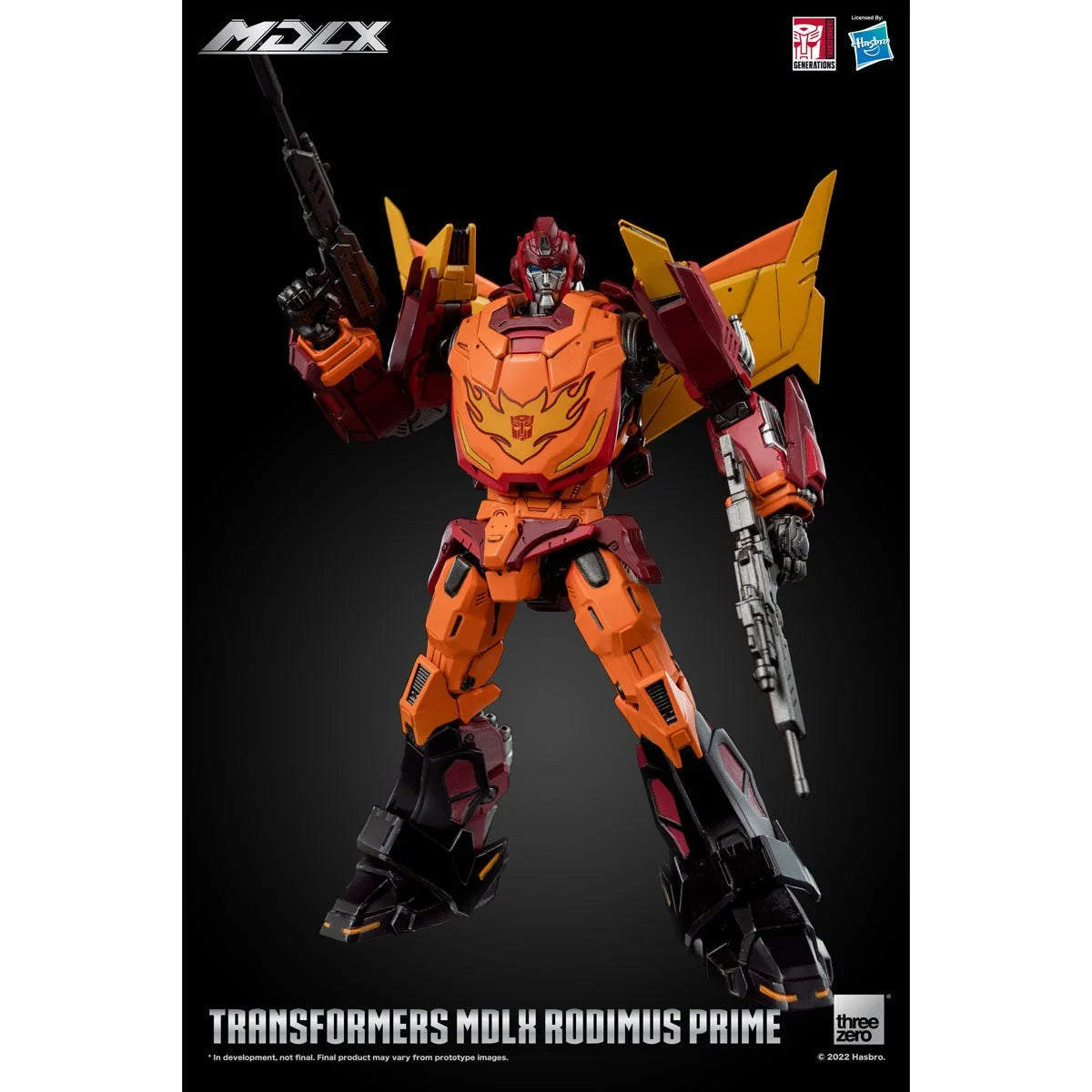 Transformers MDLX Rodimus Prime Threezero