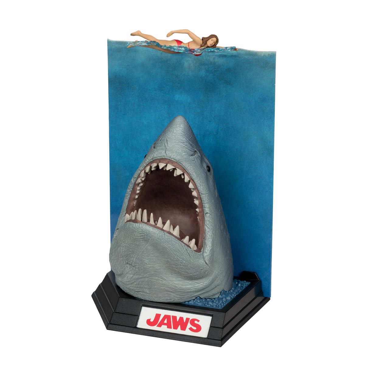 PREVENTA Jaws 50th Anniversary Movie Maniacs Jaws Estatua (Primer pago/anticipo)