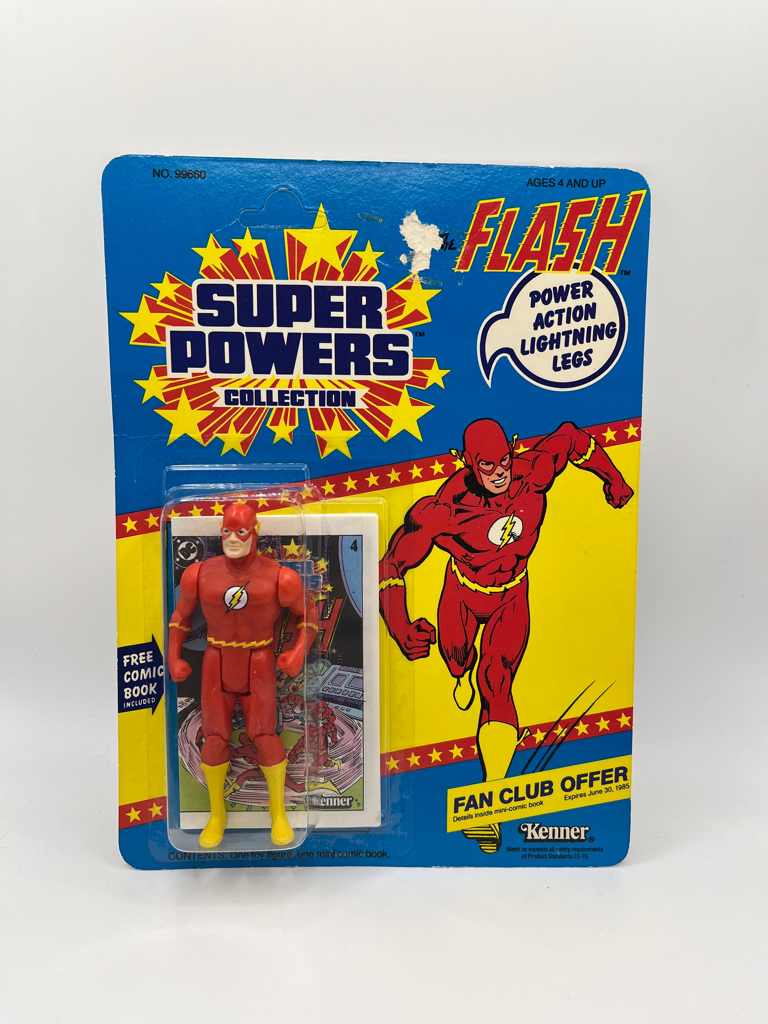 Super Powers Flash (MOC) Kenner Unpunched