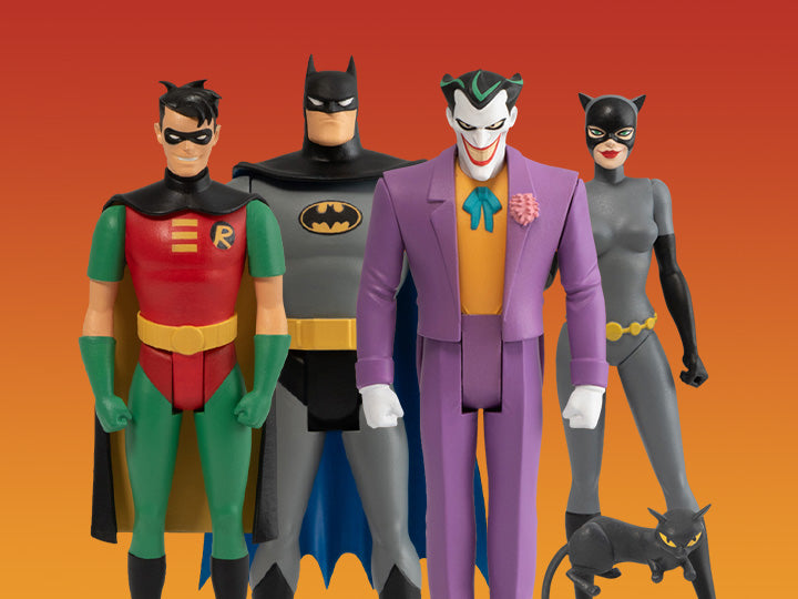 PREVENTA Batman: The Animated Series 5 Points Deluxe Set of 4 Figures (PRIMER PAGO/ANTICIPO)