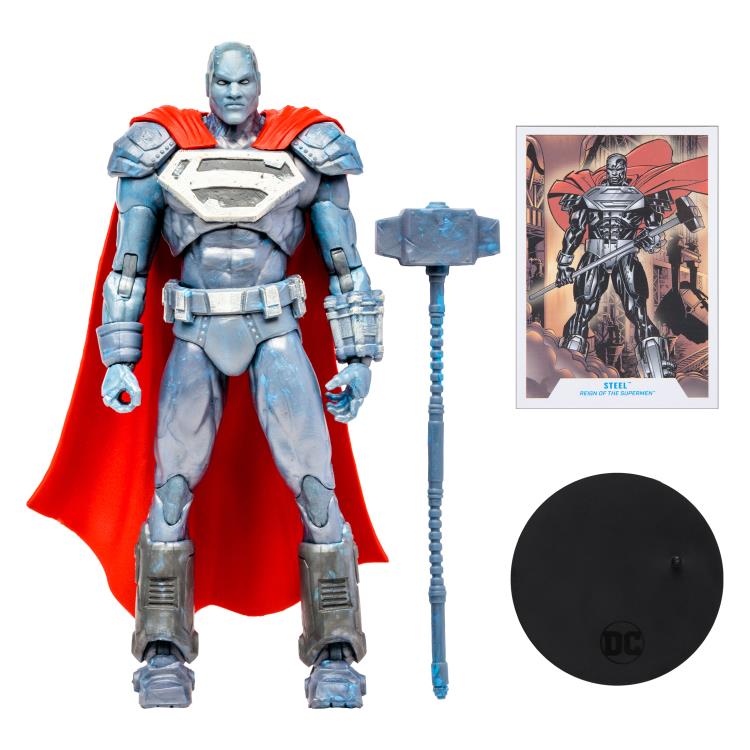 Reign of the Supermen DC Multiverse Steel Action Figure
