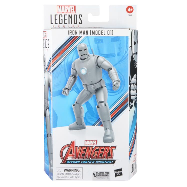 The Avengers 60th Anniversary Marvel Legends Iron Man (Model 01)