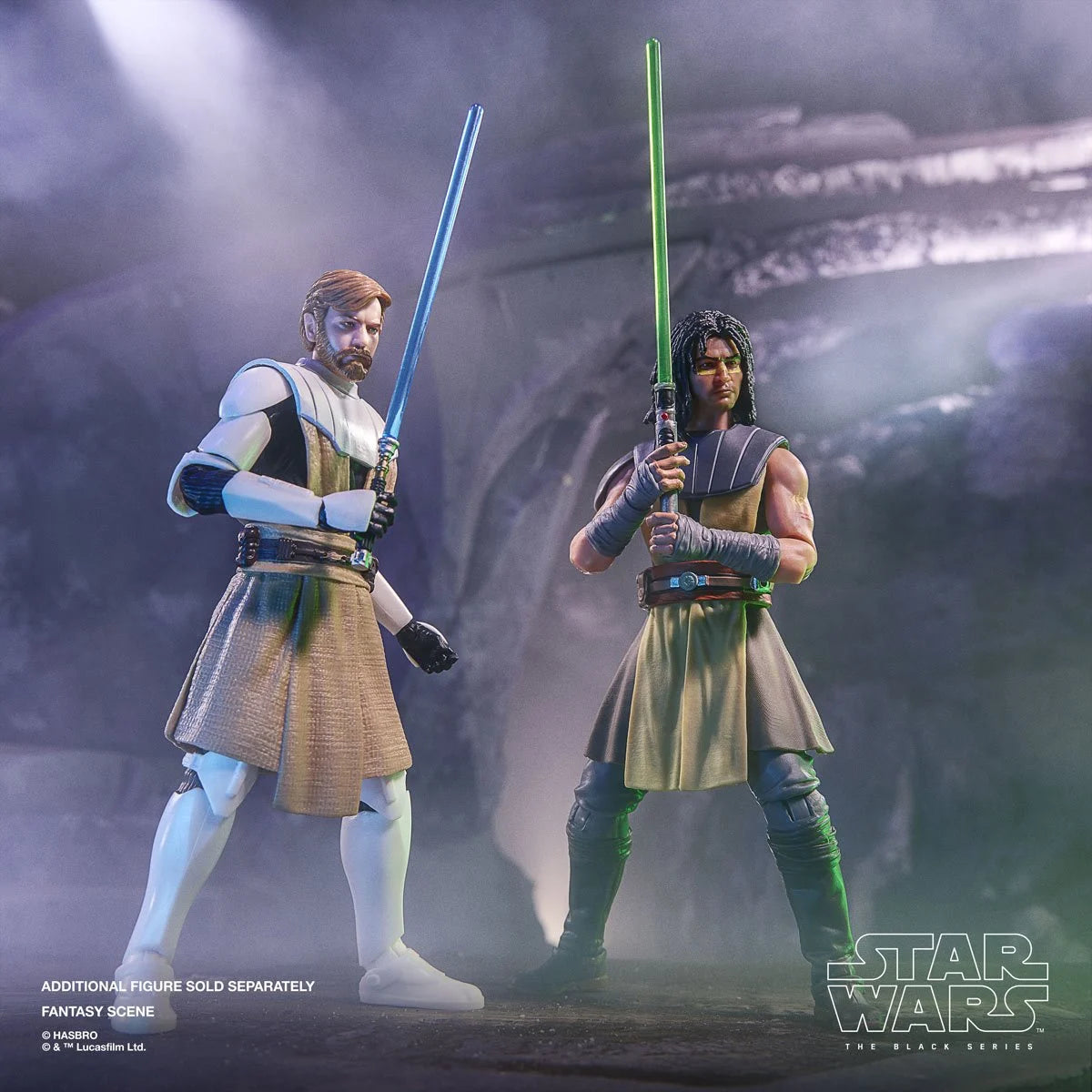 PREVENTA Star Wars The Black Series Quinlan Vos (The Clone Wars) Hasbro (Primer pago/anticipo)