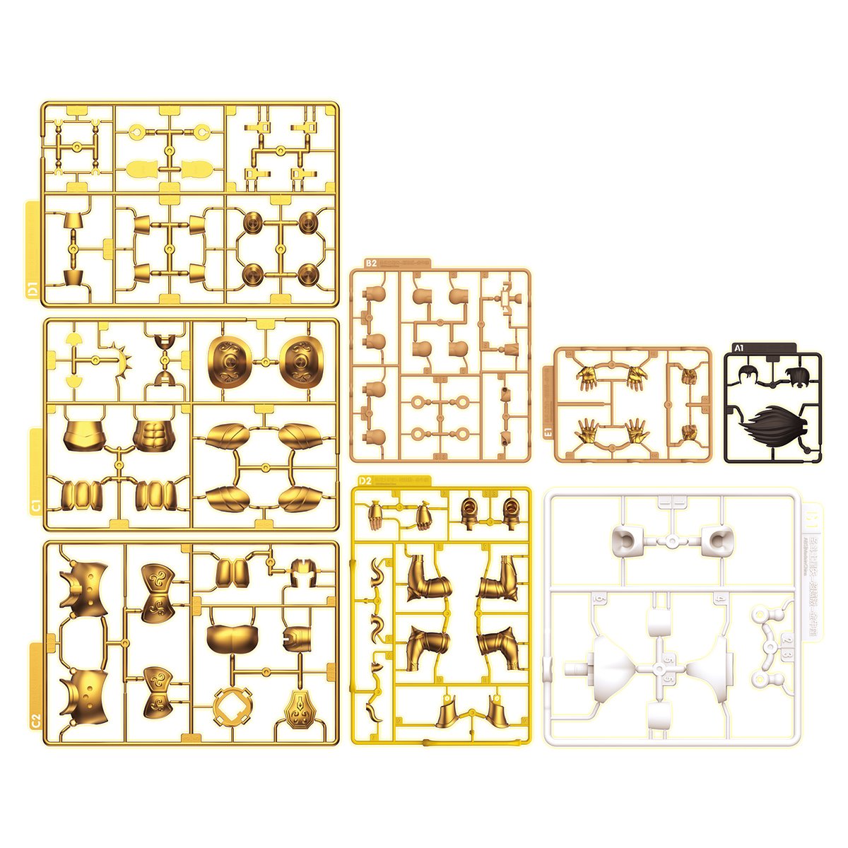 Saint Seya Champion Class Taurus Aldebaran Model Kit Blokees