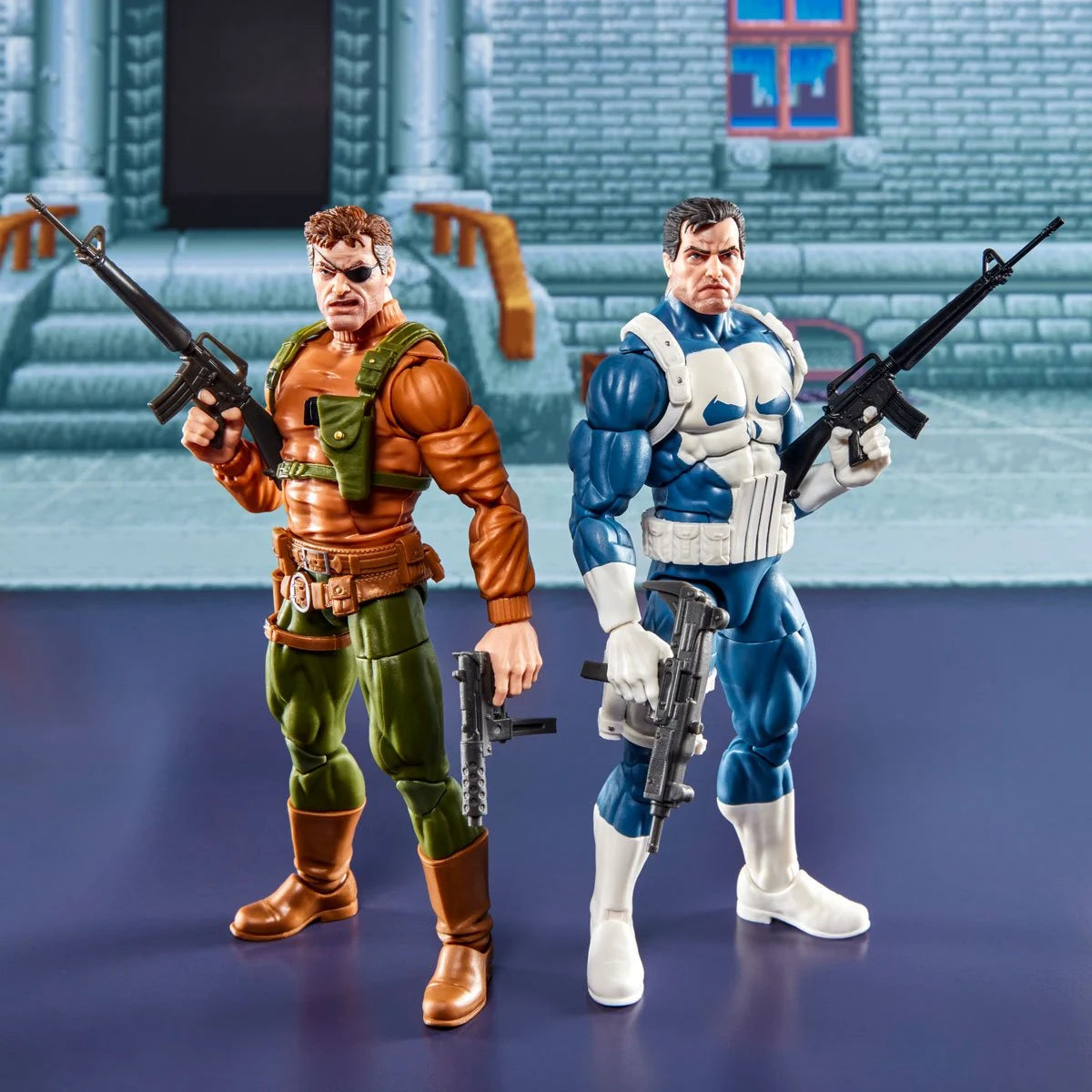 PREVENTA Marvel Legends Gamerverse The Punisher and Nick Fury Two-Pack Hasbro (Primer pago/anticipo)