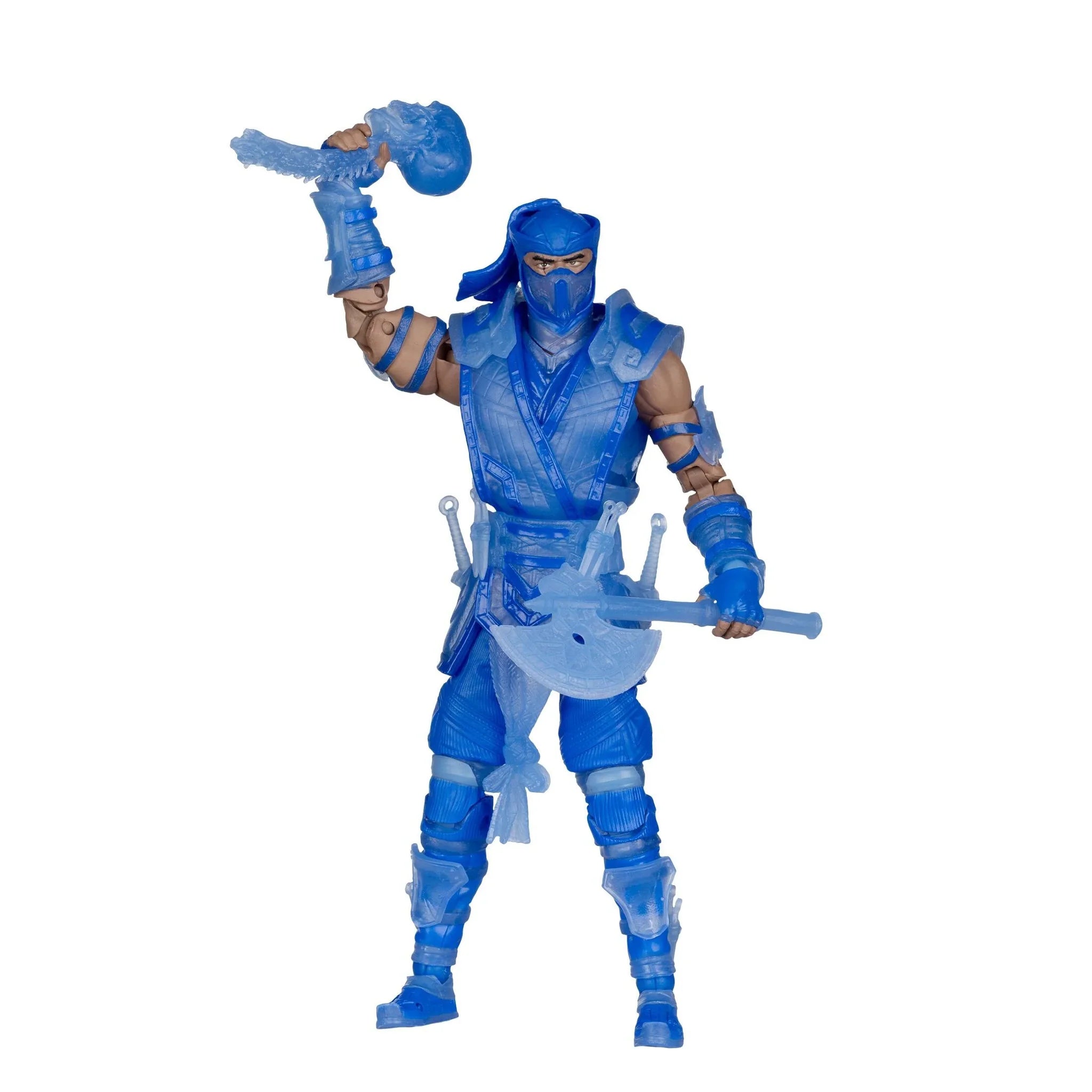 PREVENTA Mortal Kombat II Sub-Zero (Glow in the Dark) Gold Label Exclusive McFarlane (Primer pago/anticipo)