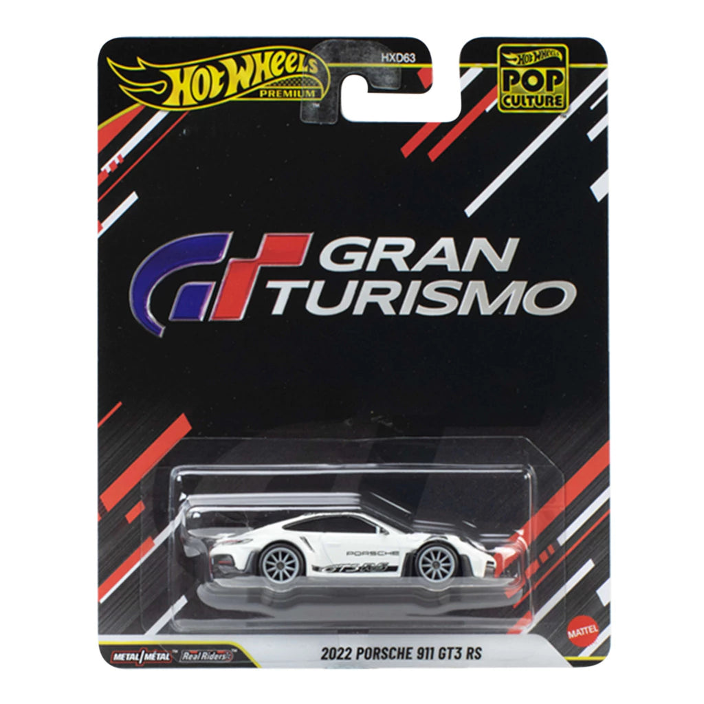 Hot Wheels Premium Pop Culture Gran Turismo 2022 Porsche 911 GT3 RS Mattel