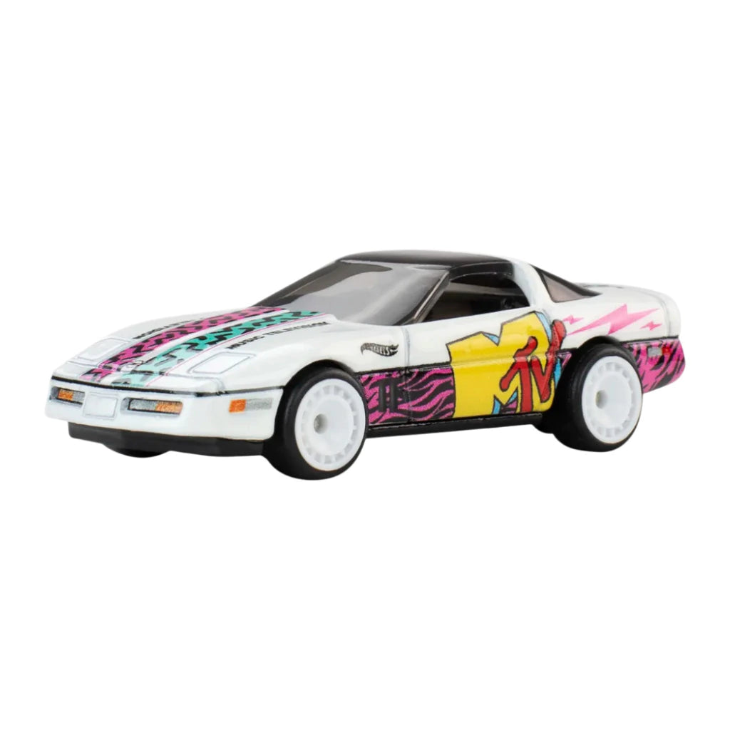 Hot Wheels Premium Pop Culture MTV 84' Corvette Mattel