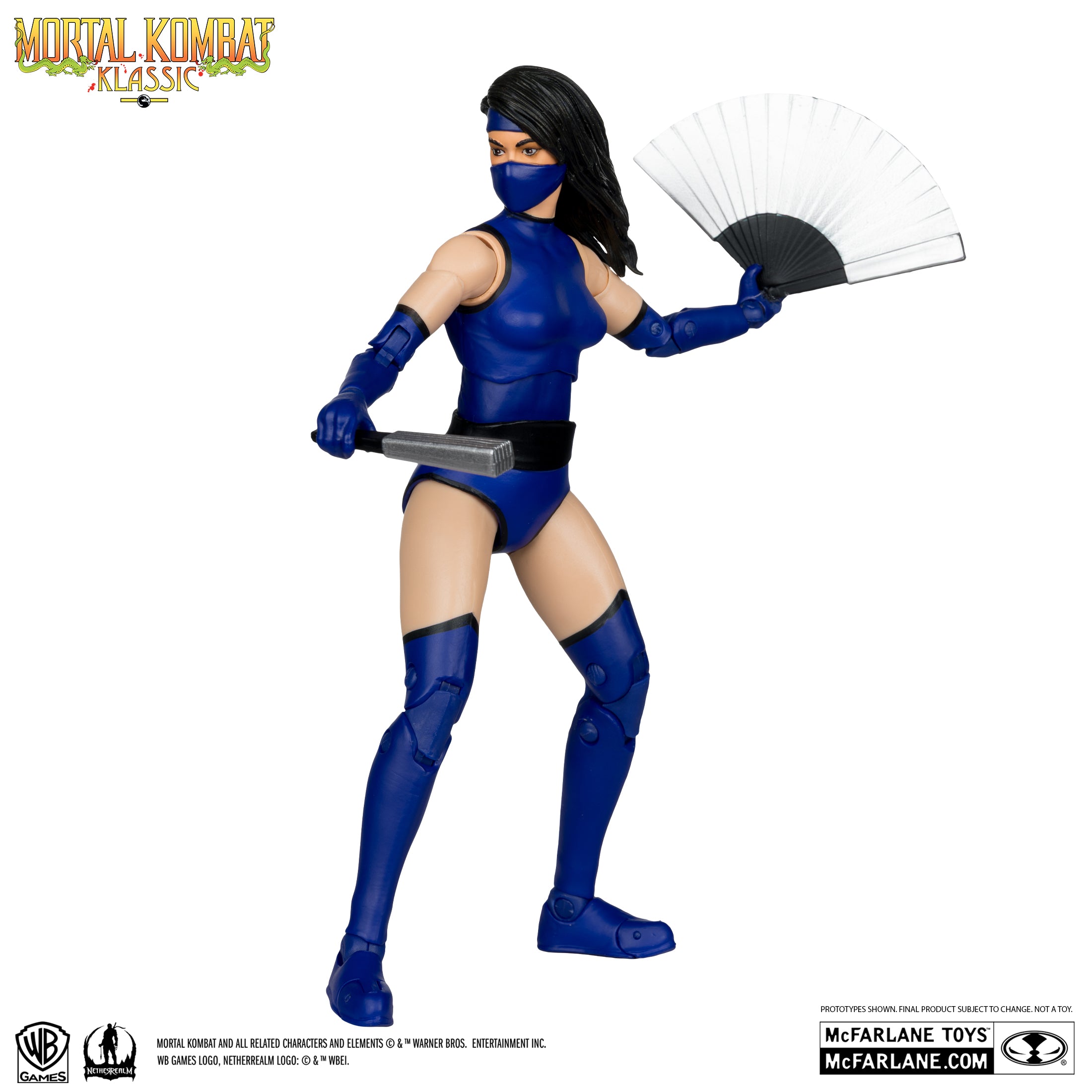 Mortal Kombat Klassic Kitana Red Platinum McFarlane