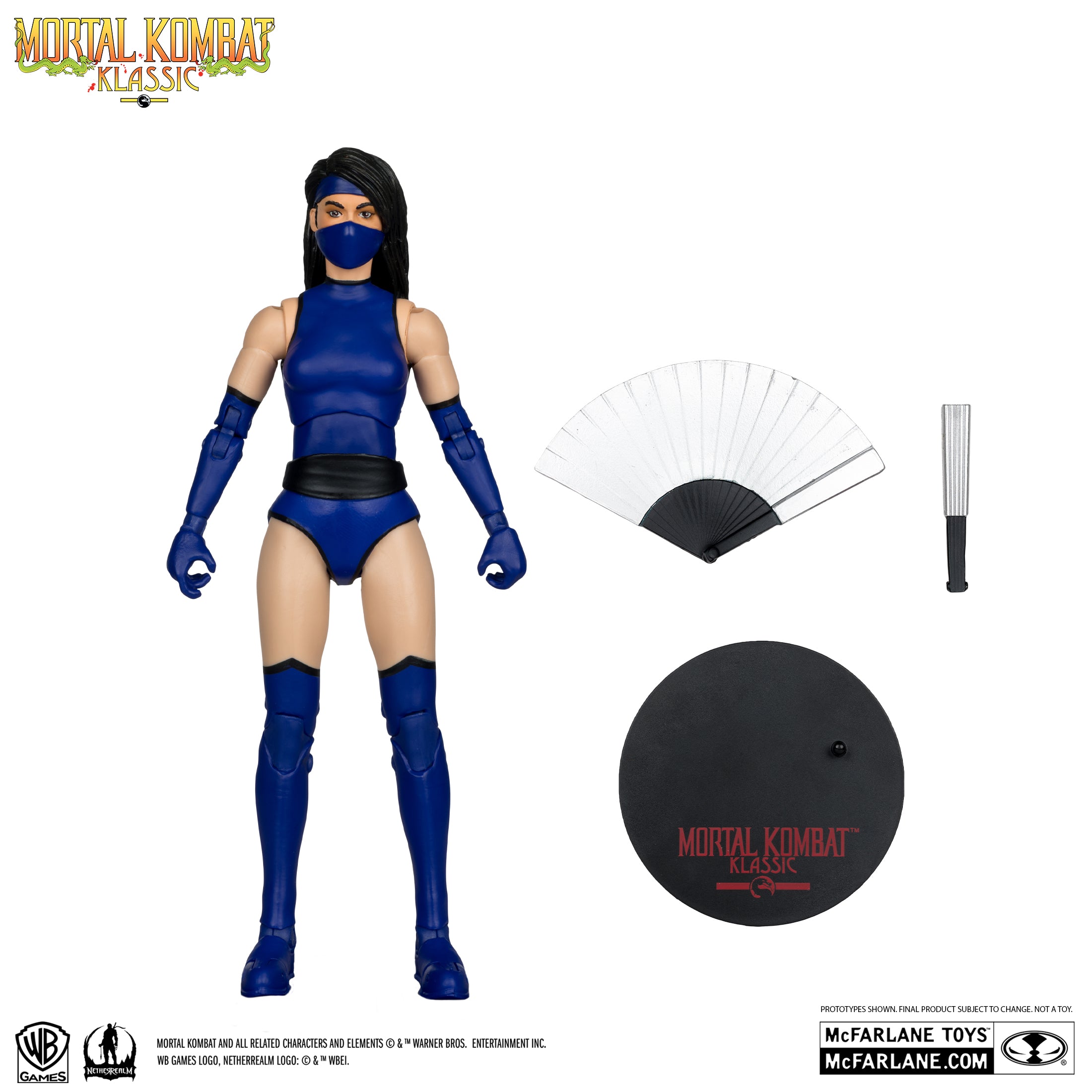 Mortal Kombat Klassic Kitana Red Platinum McFarlane