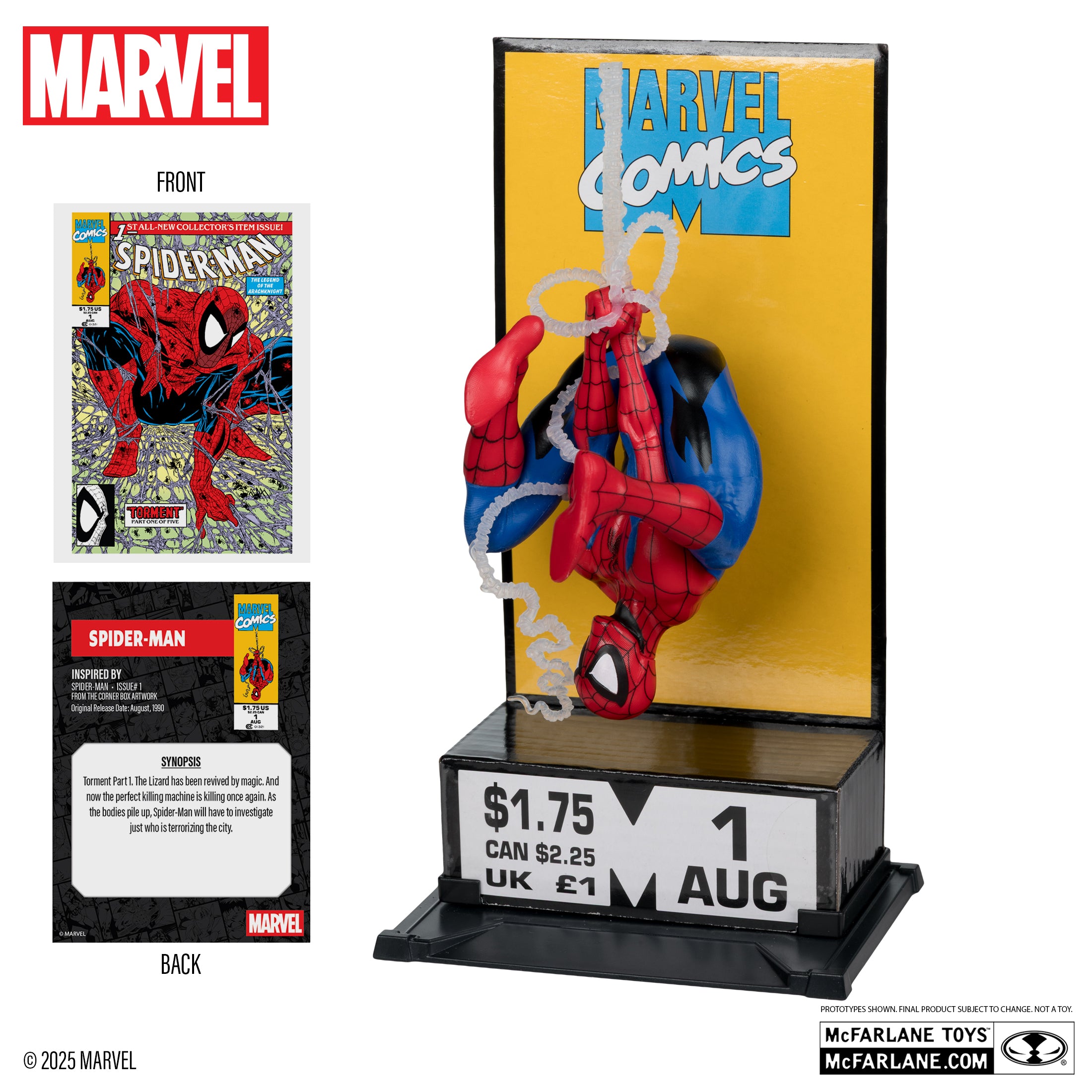 Marvel Comics Spider-Man (The Amazing Spider-Man #1) 1/10 Statue McFarlane