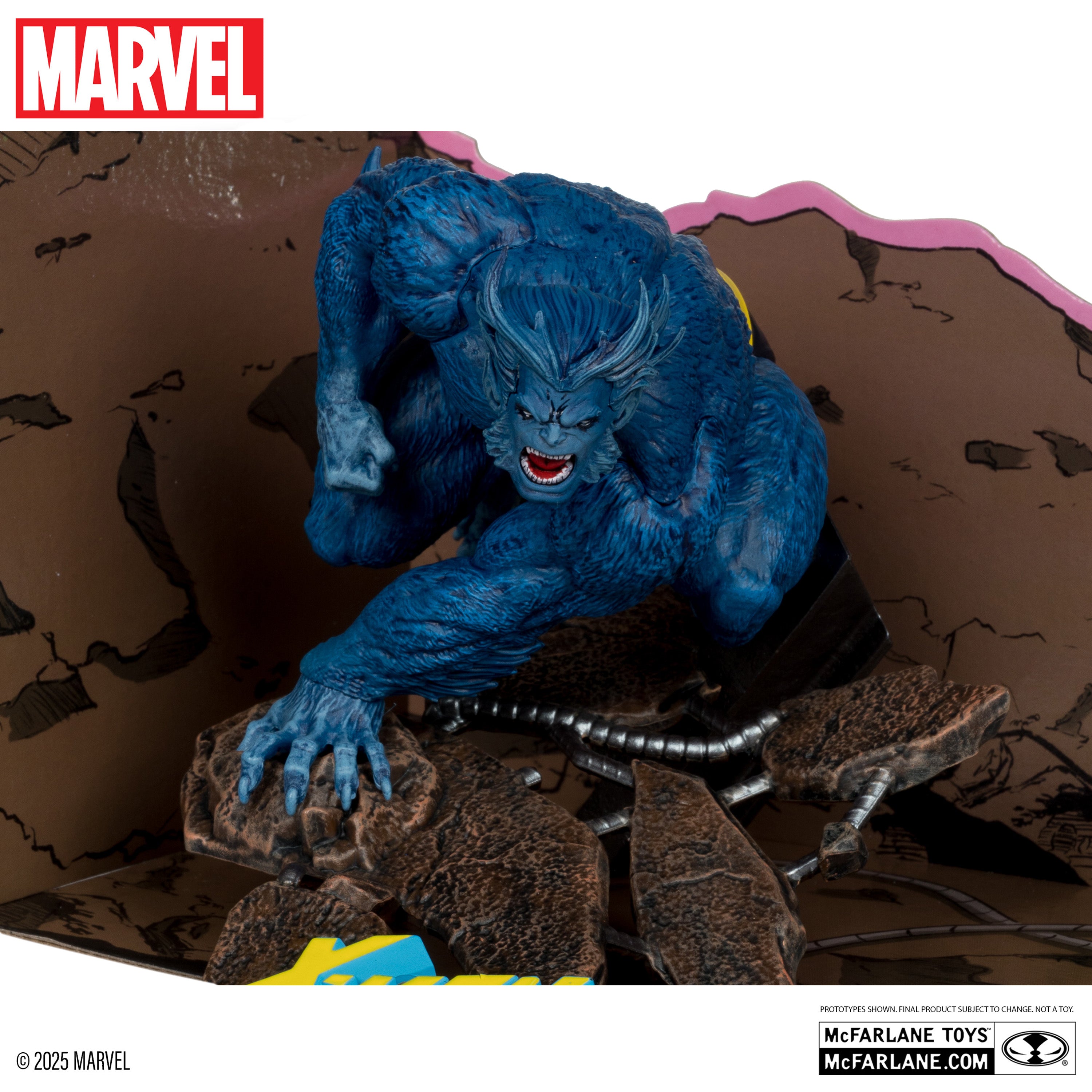 PREVENTA Marvel Comics Beast (X-Men #1) 1/10 Statue McFarlane (Primer pago/anticipo)