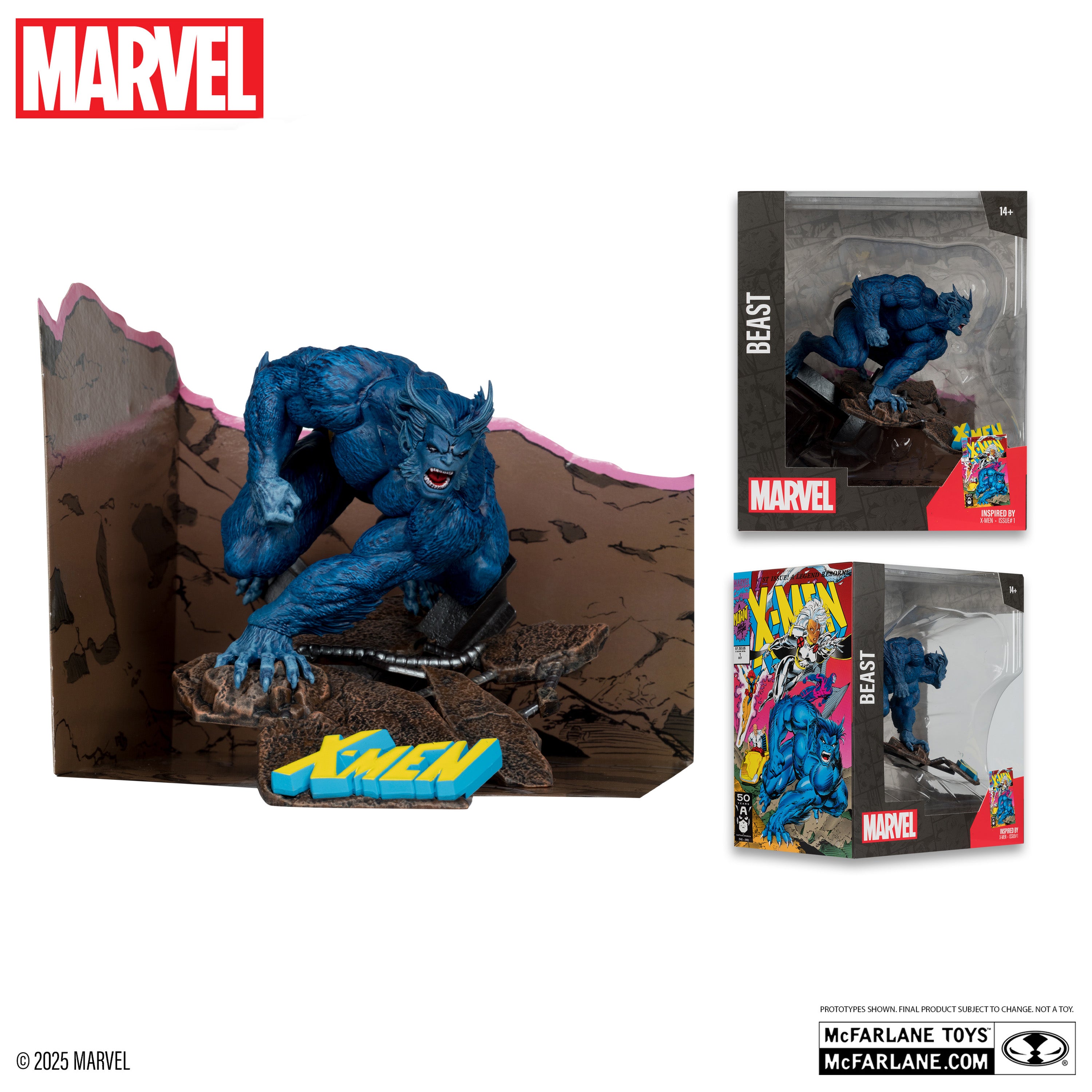 PREVENTA Marvel Comics Beast (X-Men #1) 1/10 Statue McFarlane (Primer pago/anticipo)