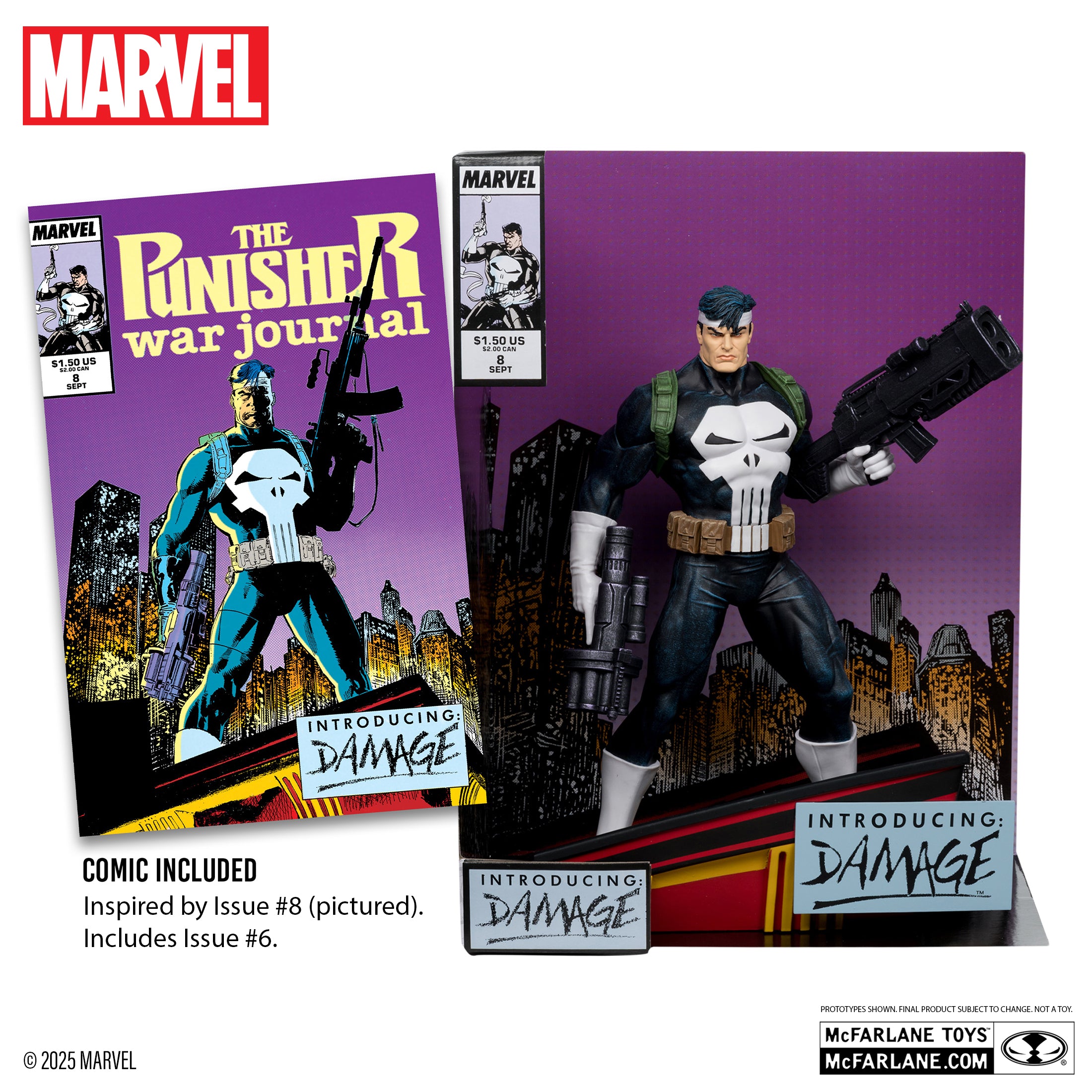 PREVENTA Marvel Comics The Punisher (The Punisher War Journal #8) 1/6 Statue McFarlane (Primer pago/anticipo)