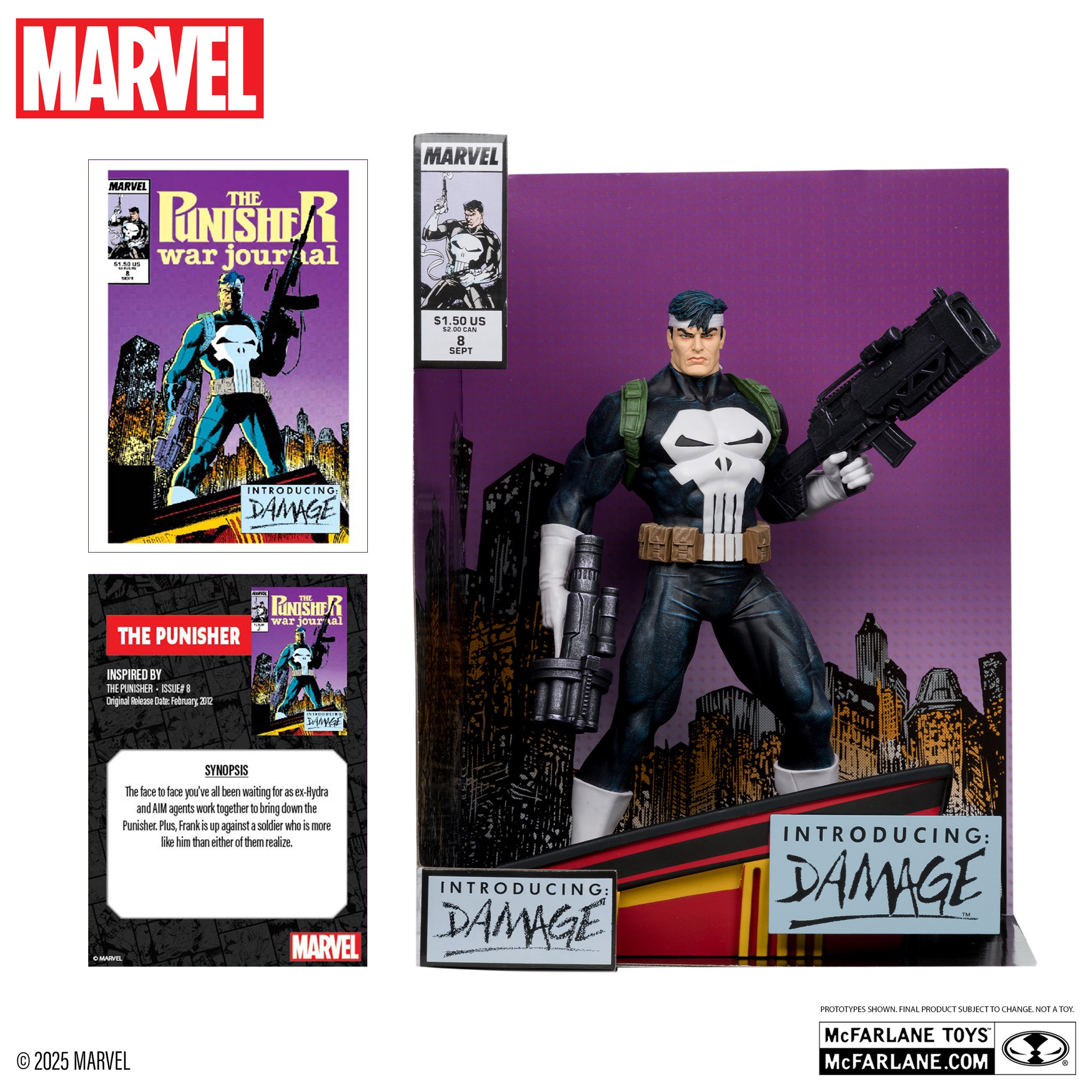PREVENTA Marvel Comics The Punisher (The Punisher War Journal #8) 1/6 Statue McFarlane (Primer pago/anticipo)