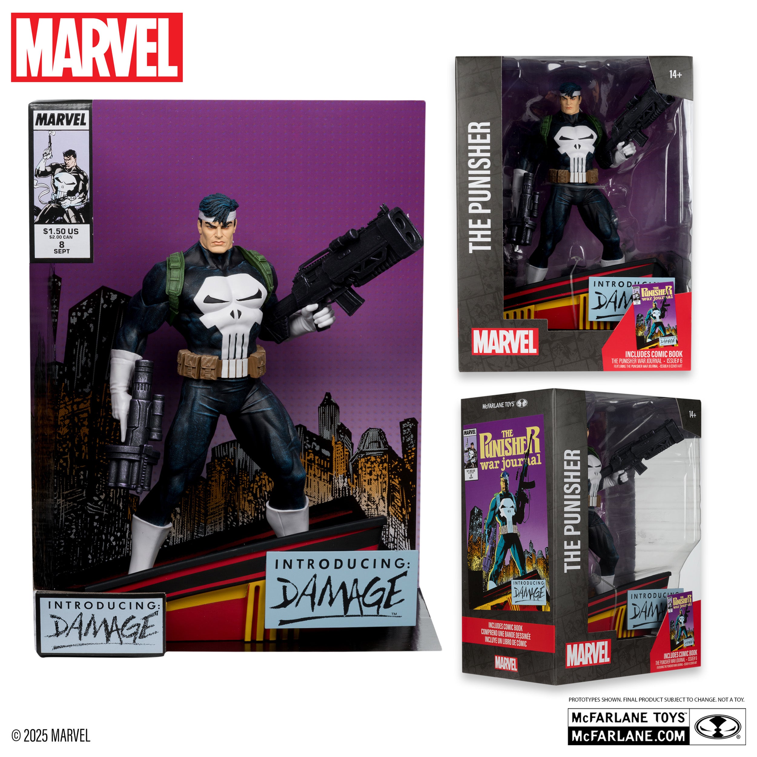PREVENTA Marvel Comics The Punisher (The Punisher War Journal #8) 1/6 Statue McFarlane (Primer pago/anticipo)