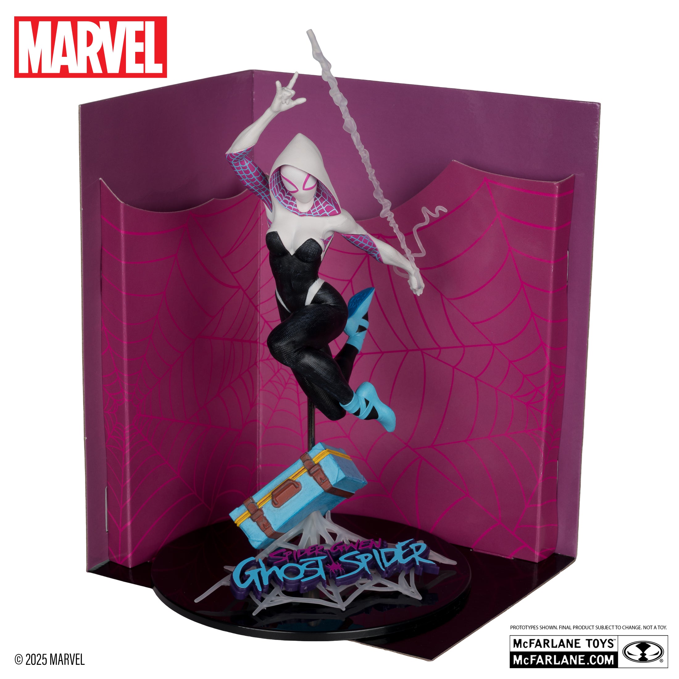 PREVENTA Marvel Comics Ghost-Spider (The Amazing Spider-Man #1) Statue 1/10 Gold Label McFarlane (Primer pago/anticipo)