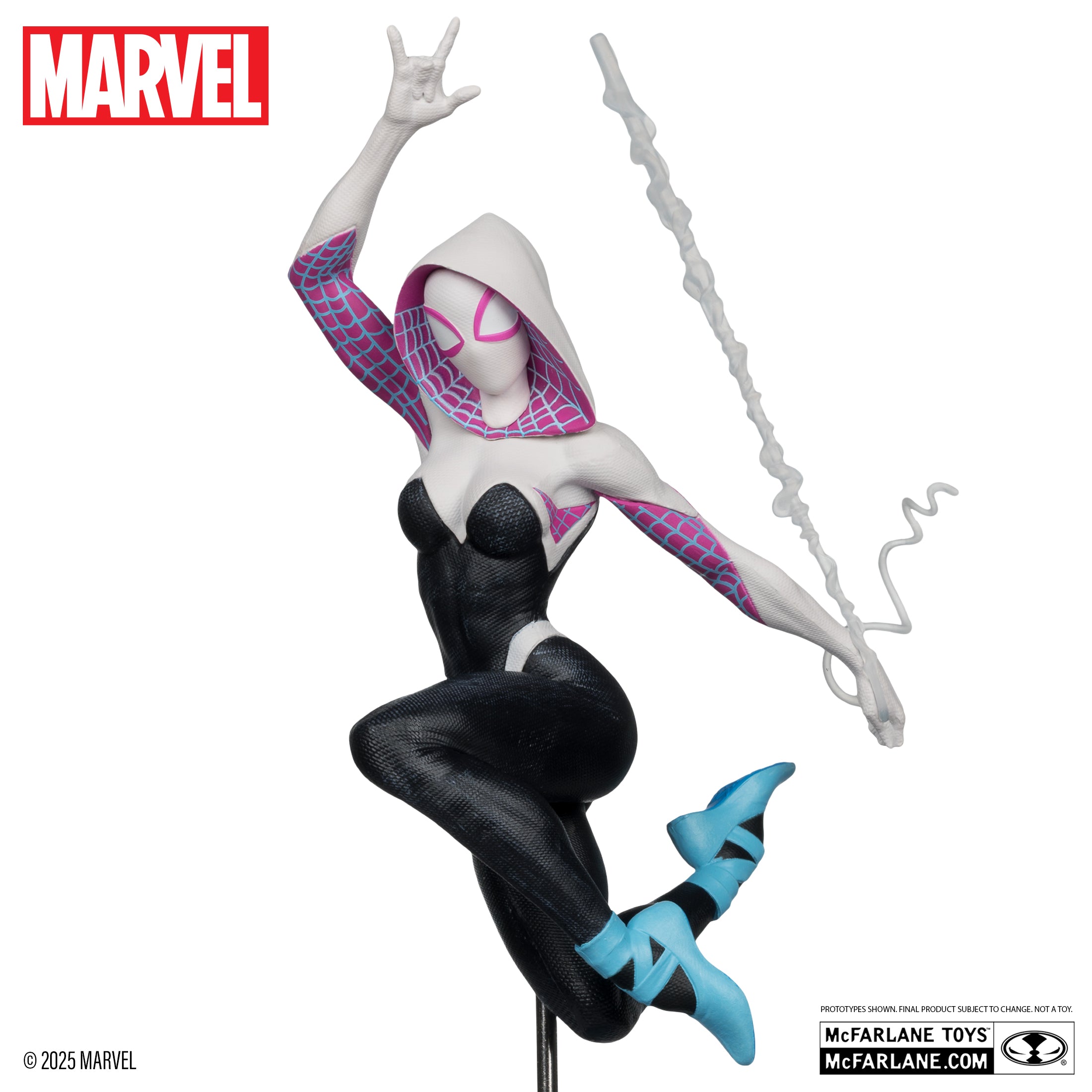 PREVENTA Marvel Comics Ghost-Spider (The Amazing Spider-Man #1) Statue 1/10 Gold Label McFarlane (Primer pago/anticipo)