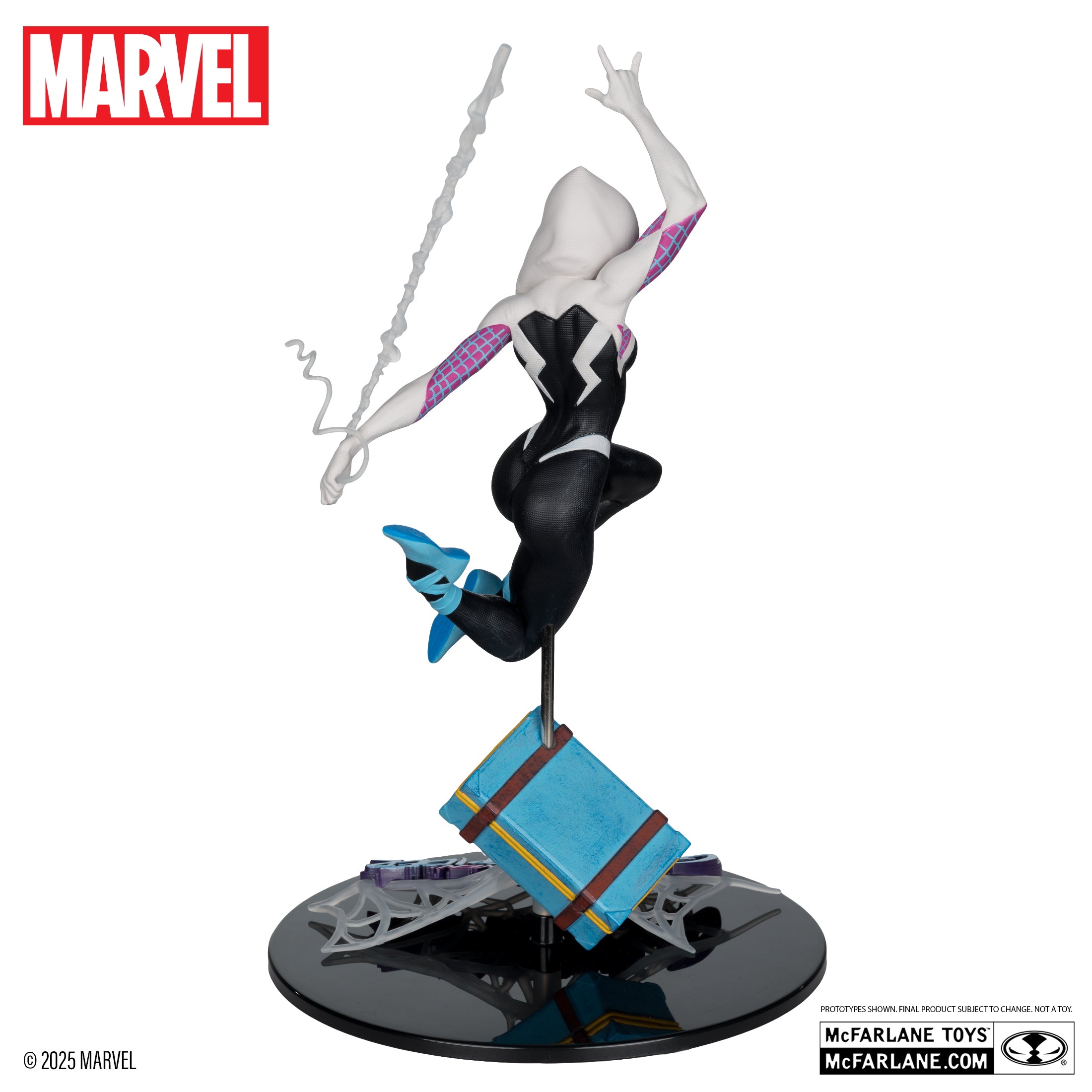 PREVENTA Marvel Comics Ghost-Spider (The Amazing Spider-Man #1) Statue 1/10 Gold Label McFarlane (Primer pago/anticipo)