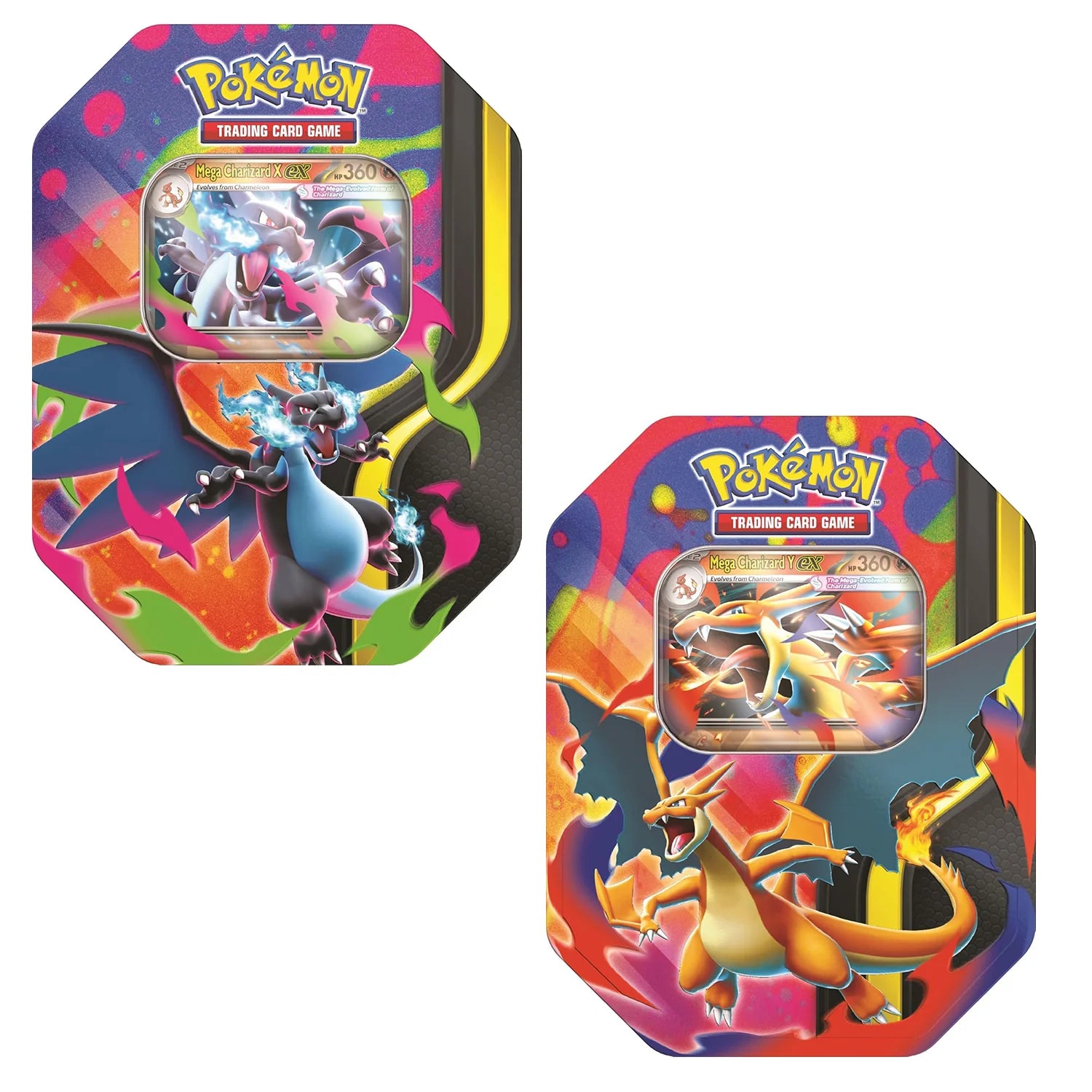 Pokemon TCG Mega Charizard ex Tin Collection