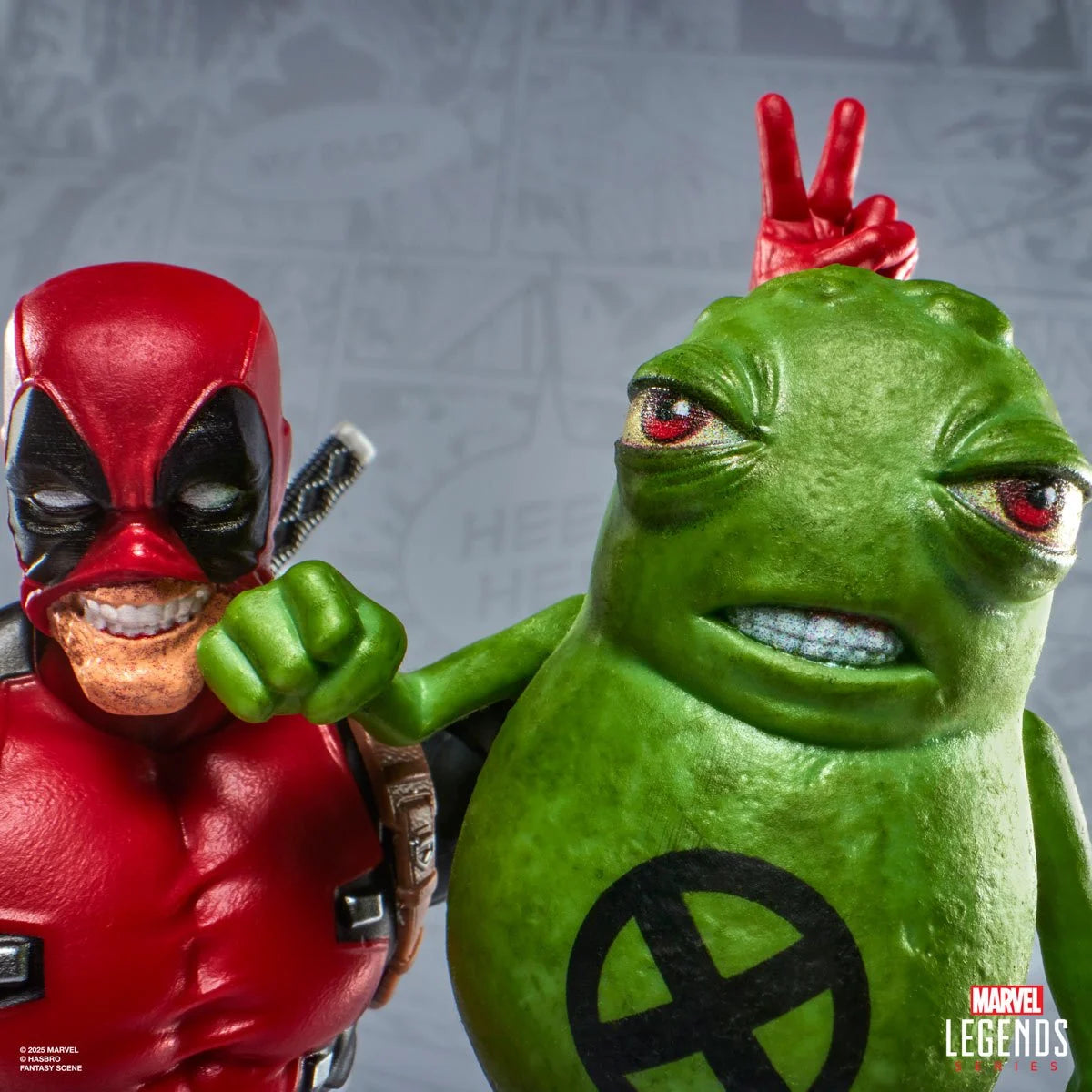 PREVENTA Marvel Legends Maximum Series Deadpool and Doop Hasbro (Primer pago/anticipo)
