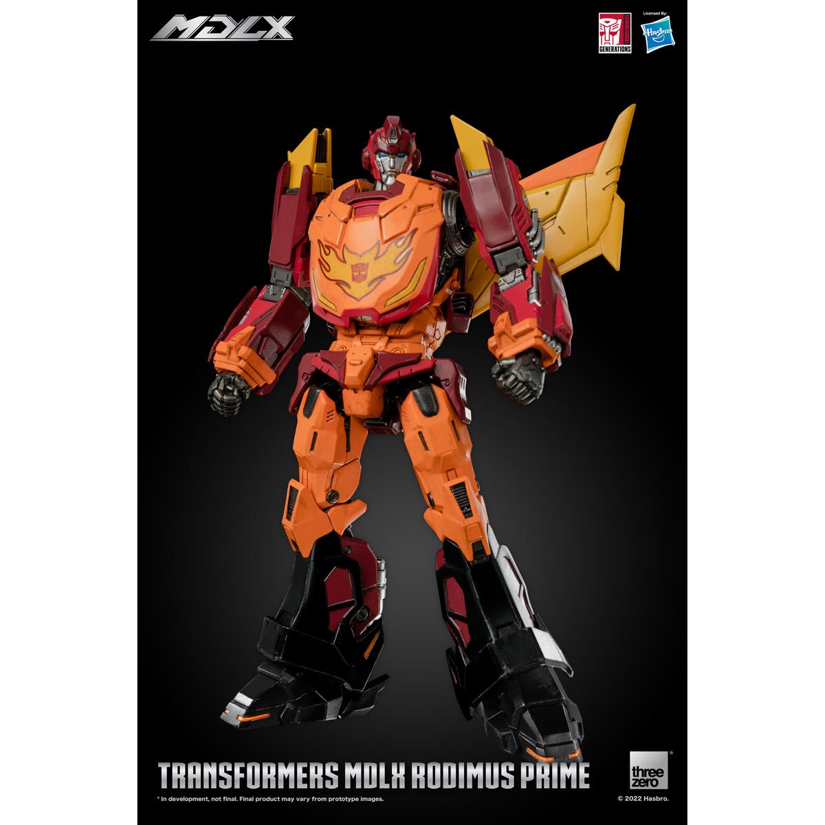 Transformers MDLX Rodimus Prime Threezero