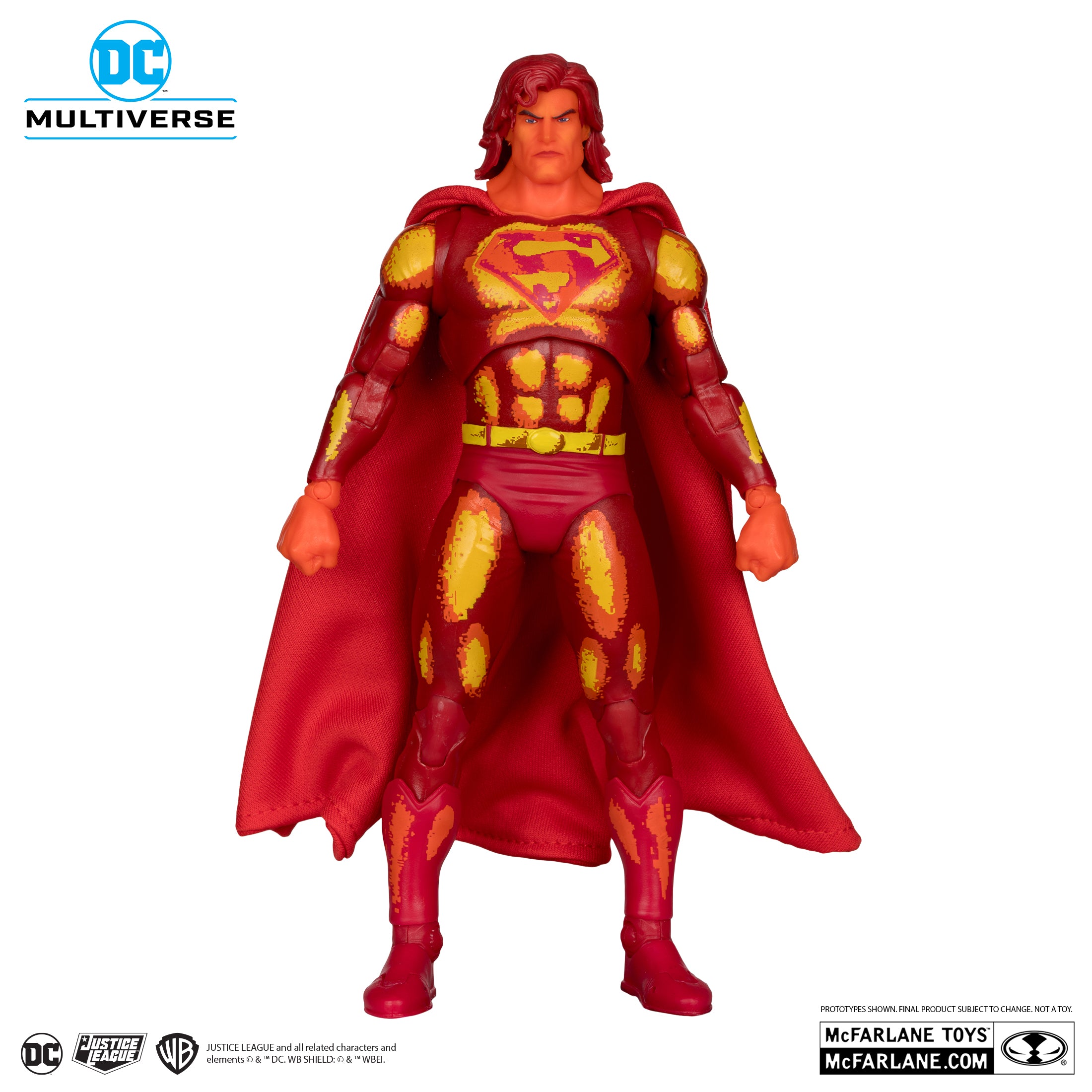 DC Multiverse Justice League Task Force Superman Platinum Edition McFarlane