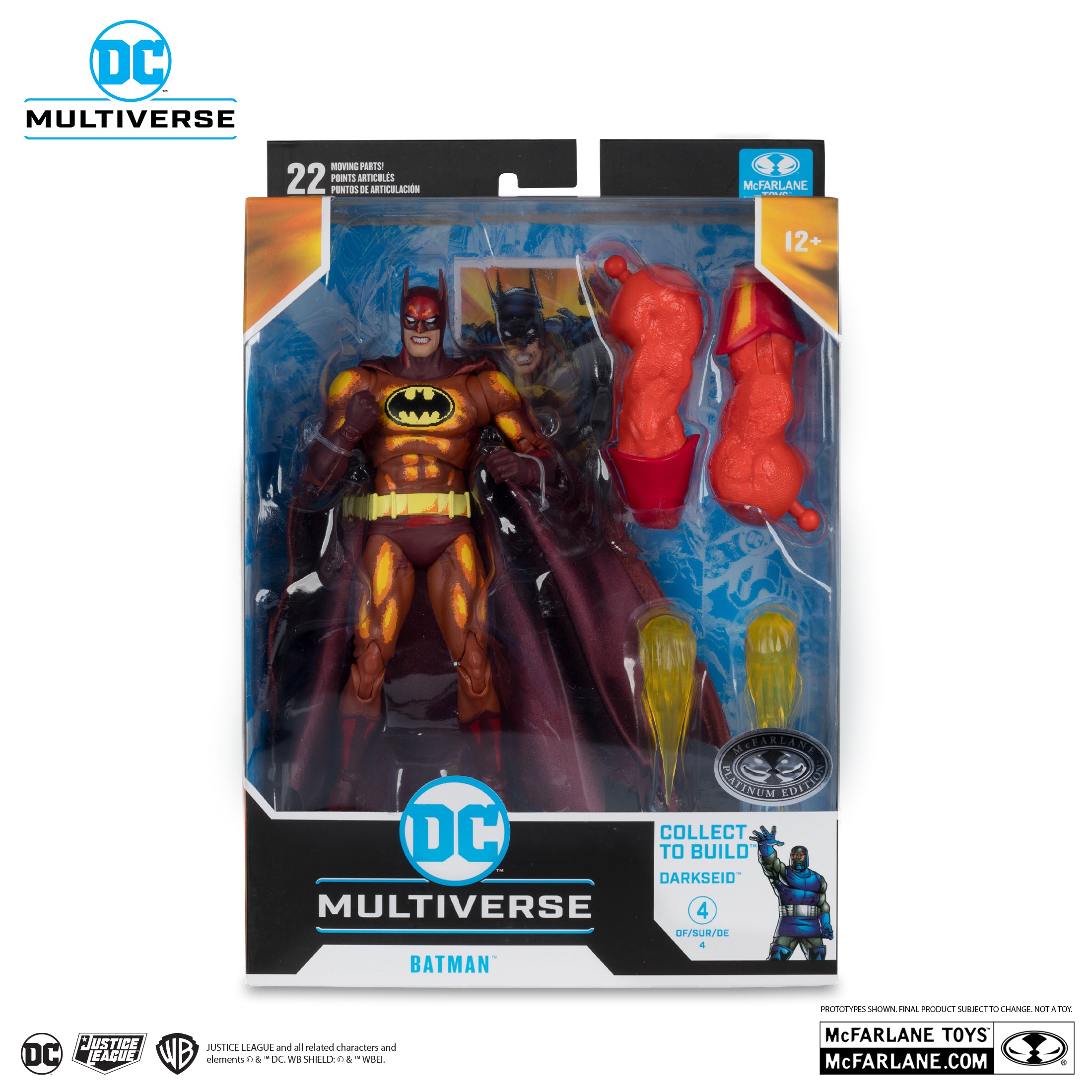 DC Multiverse Justice League Task Force Batman Platinum Edition McFarlane