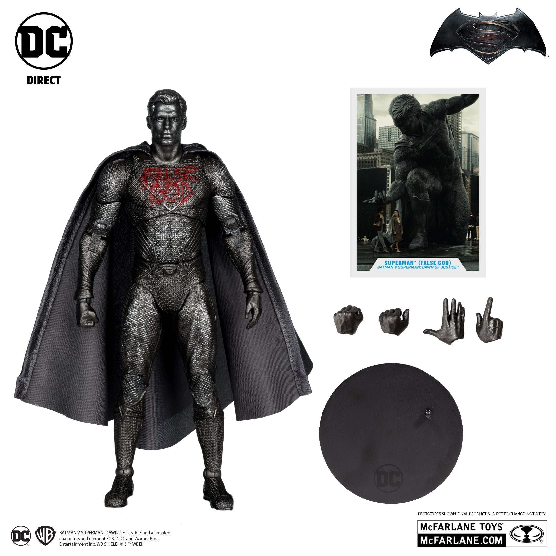 DC Multiverse Superman False God Platinum Edition (Batman v Superman Dawn Of Justice) McFarlane