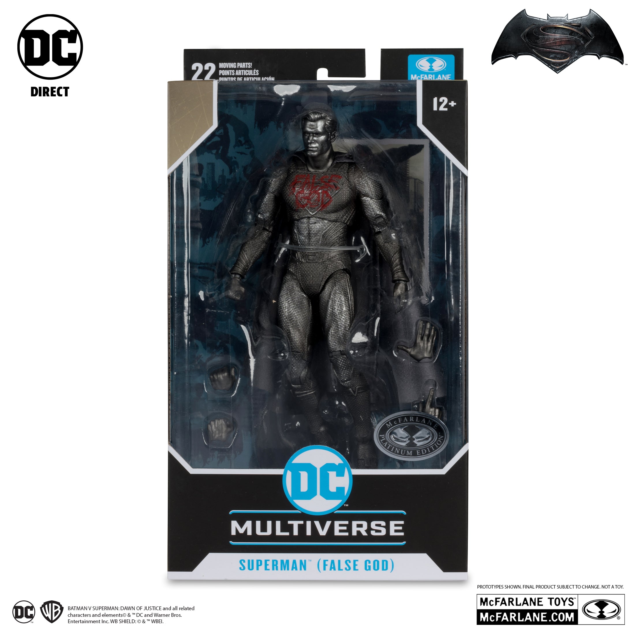 DC Multiverse Superman False God Platinum Edition (Batman v Superman Dawn Of Justice) McFarlane