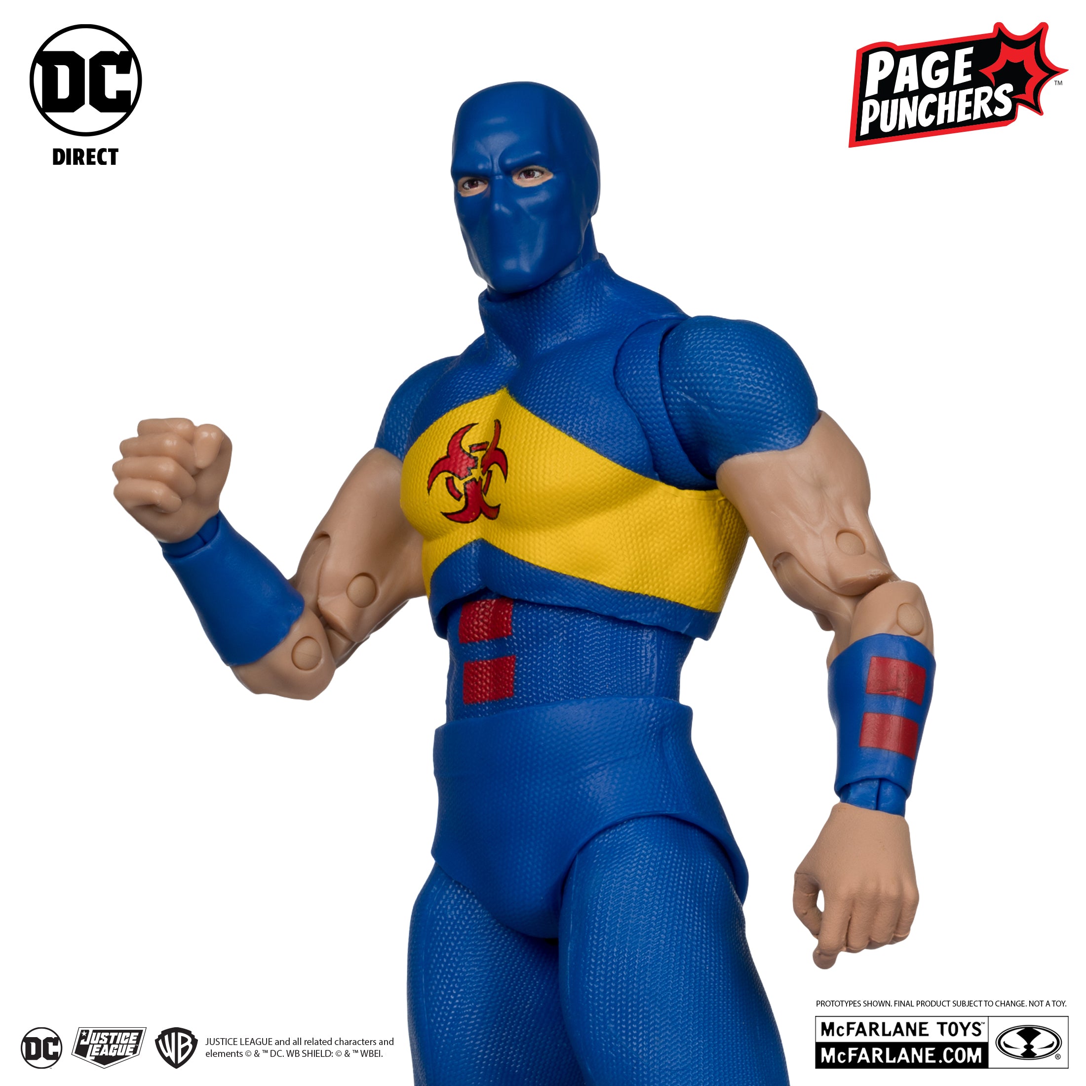 DC Direct Page Punchers Damage (Kingdom Come) Red Platinum Edition McFarlane