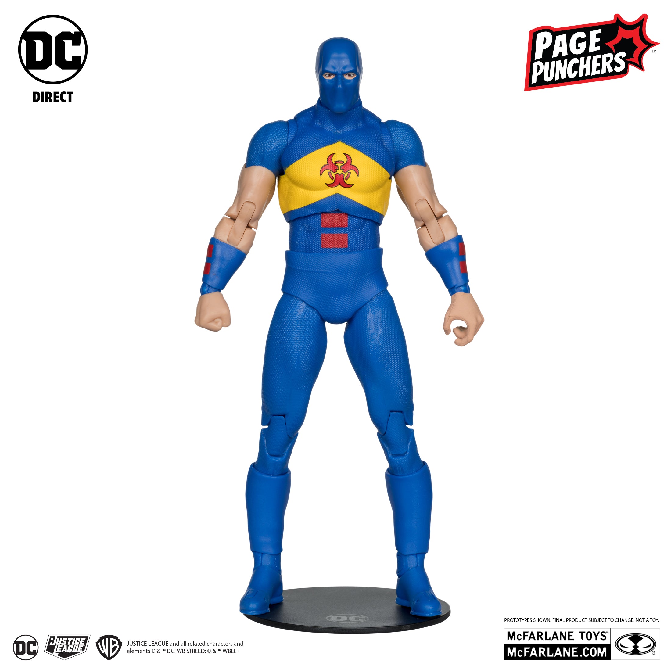 DC Direct Page Punchers Damage (Kingdom Come) Red Platinum Edition McFarlane