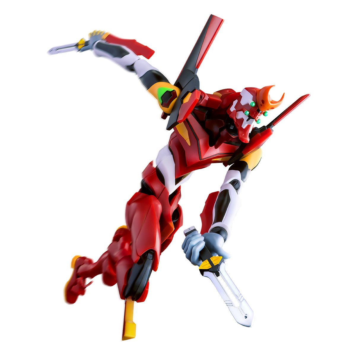 Neon Genesis Evangelion Action Edition Unit-02 Model Kit Blokees