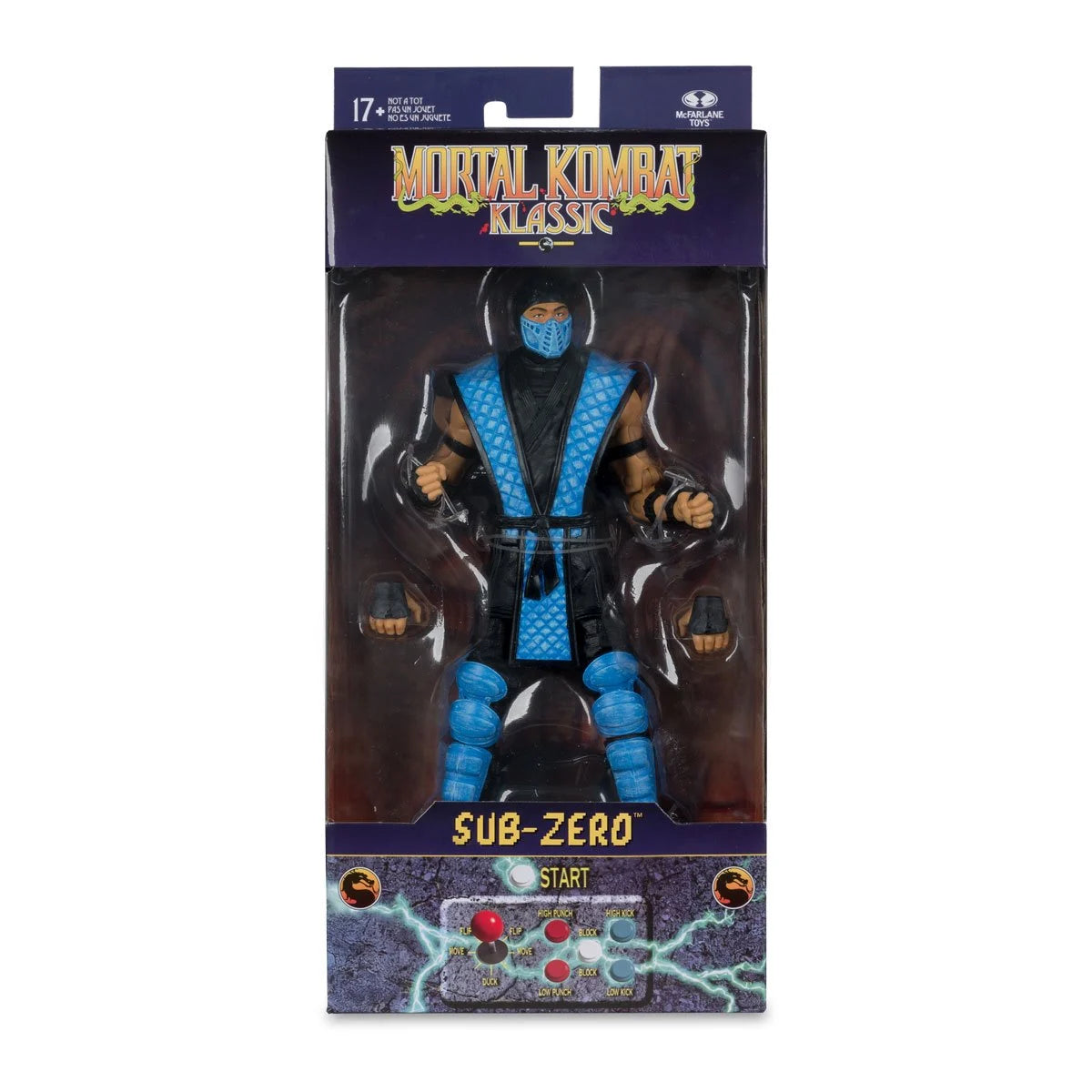 PREVENTA Mortal Kombat Klassic Sub-Zero McFarlane (Primer pago/anticipo)