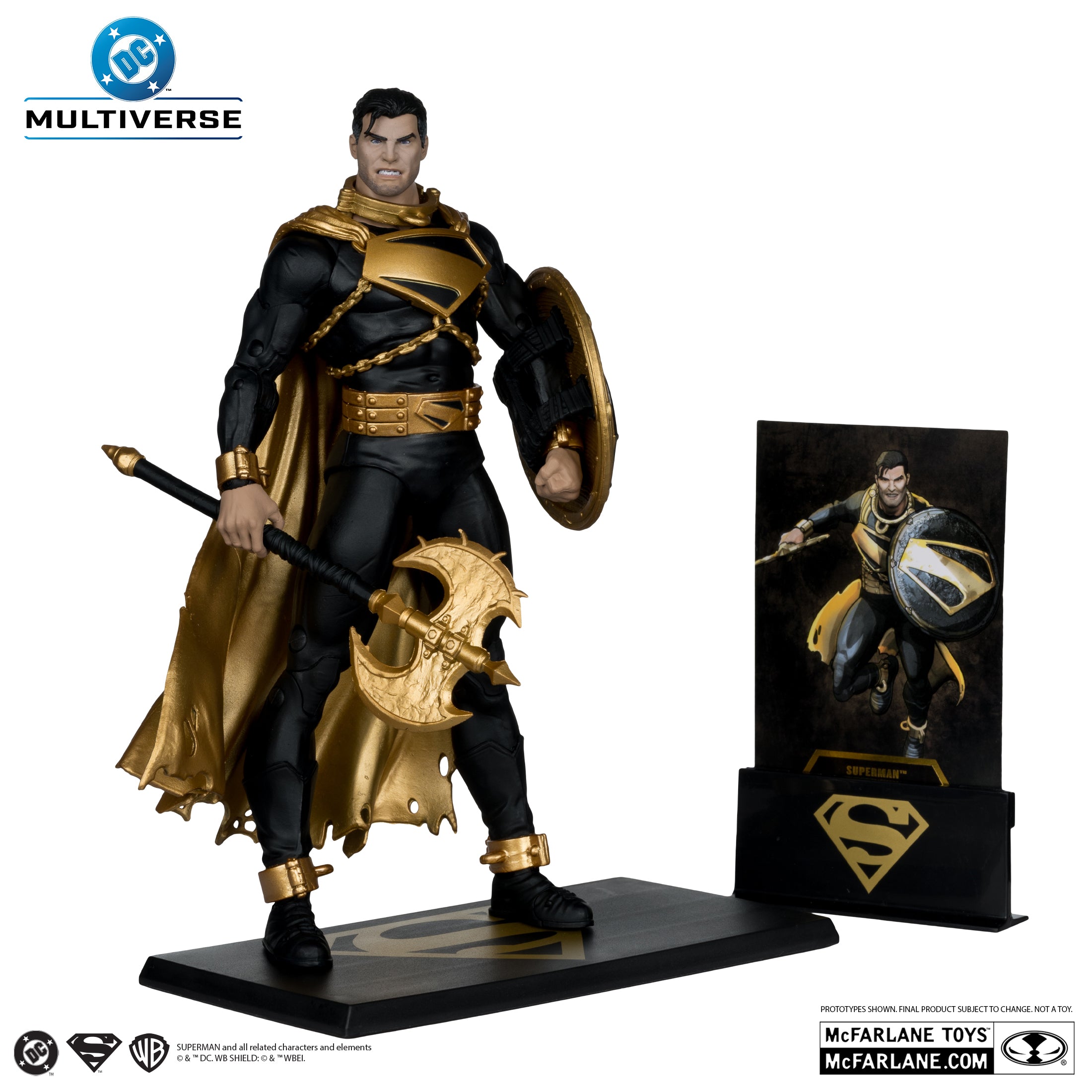 DC Multiverse Superman (Future State) Knightmare Edition Gold Label McFarlane