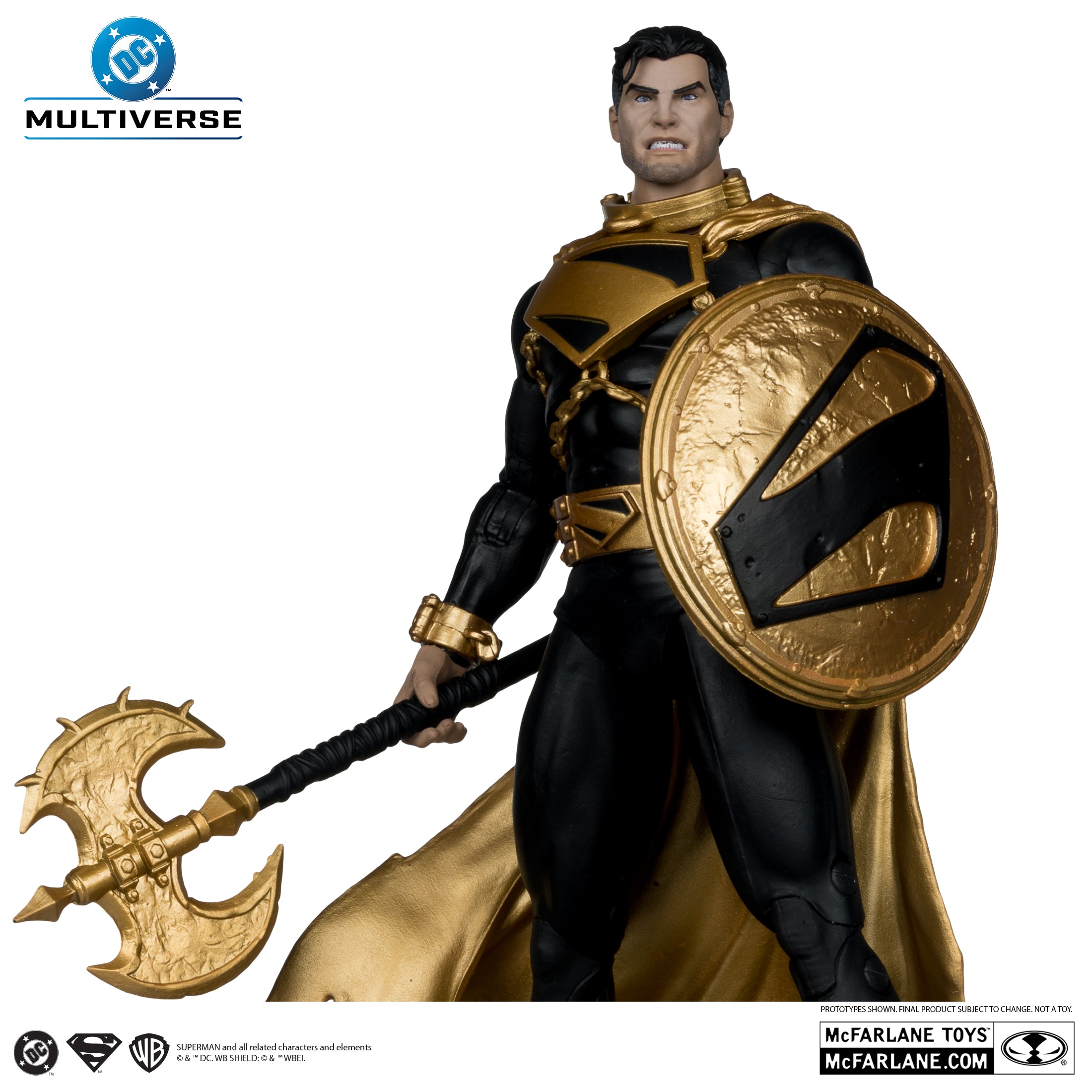 DC Multiverse Superman (Future State) Knightmare Edition Gold Label McFarlane