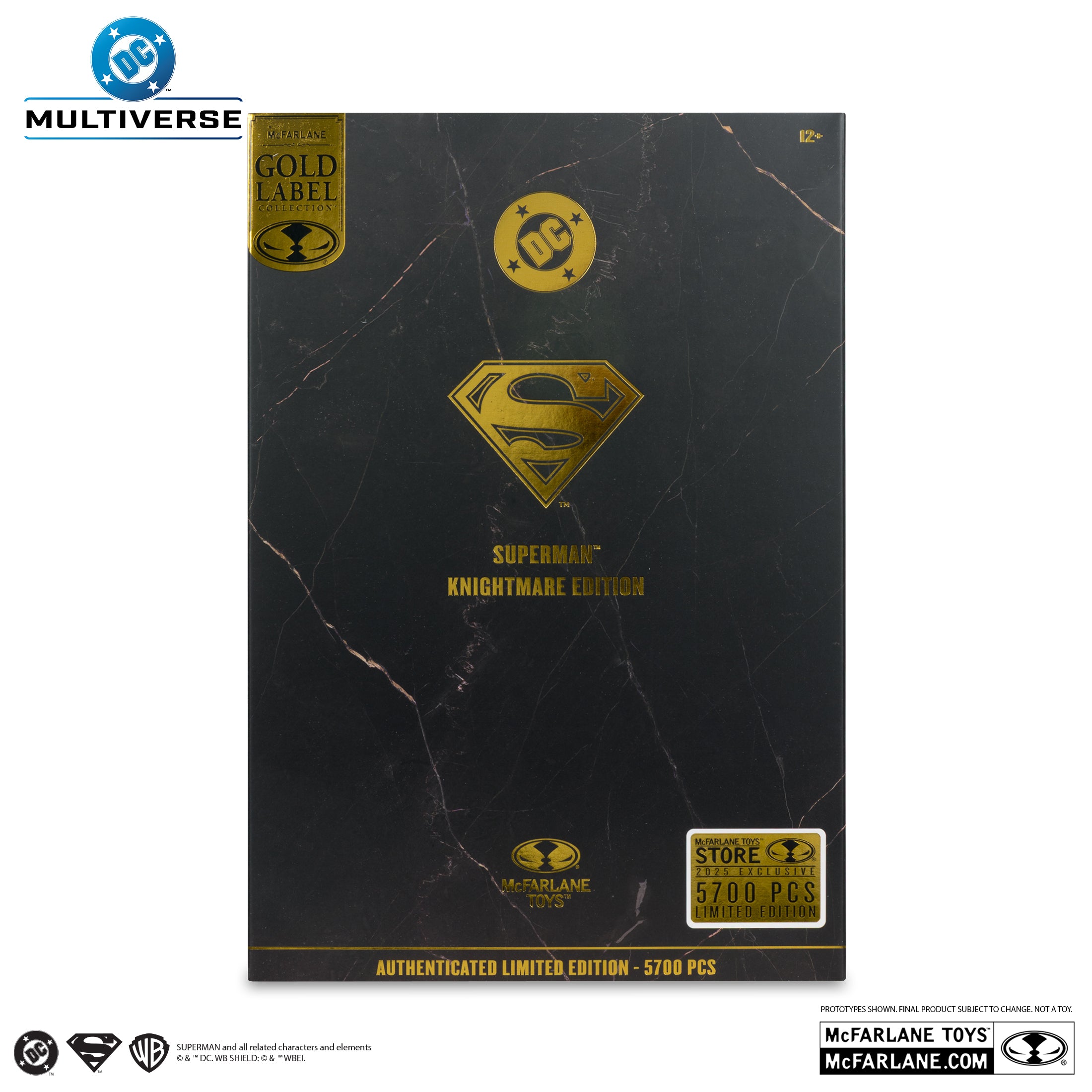 DC Multiverse Superman (Future State) Knightmare Edition Gold Label McFarlane