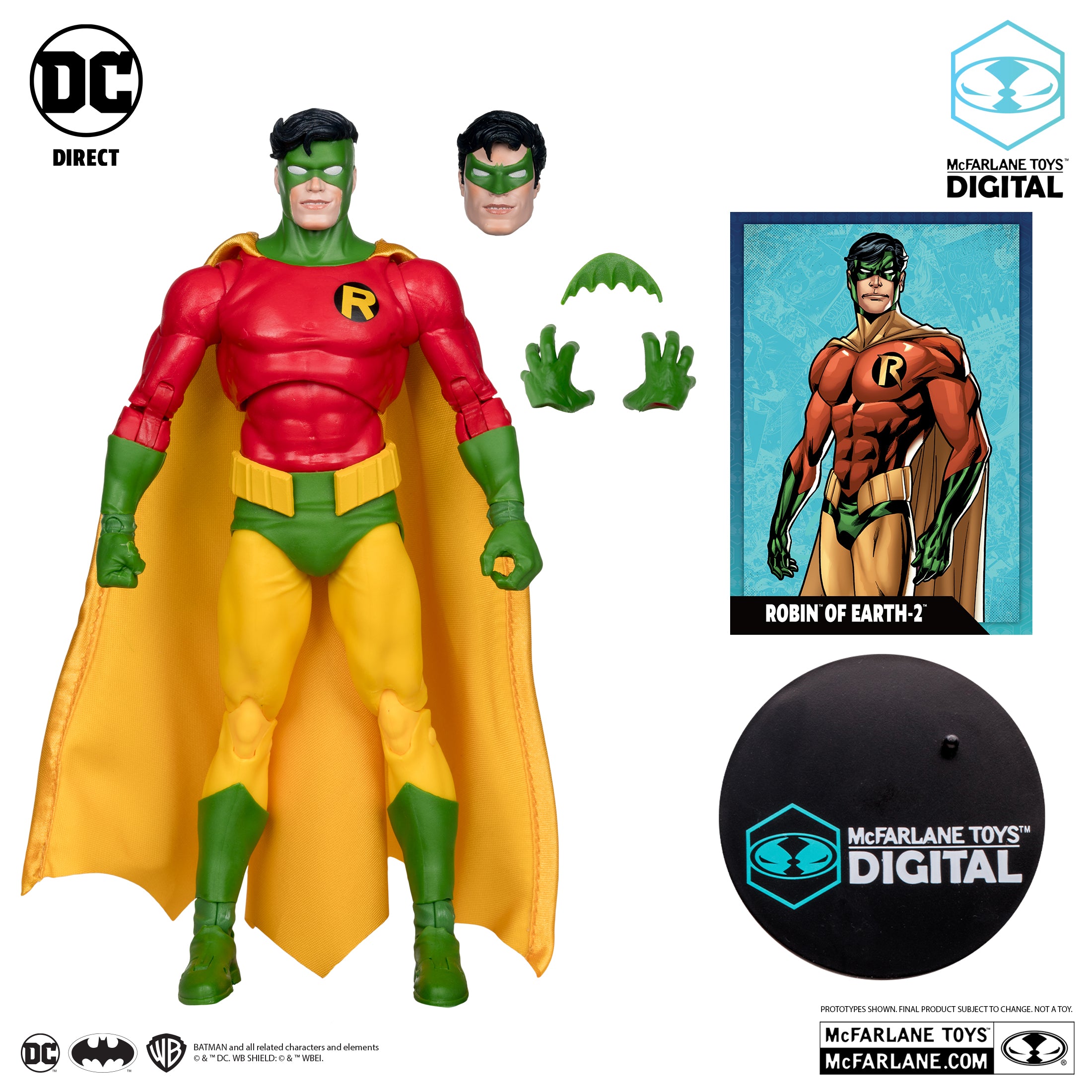 DC Direct Robin of Earth - 2 (Crisis on Infinite Earths) McFarlane