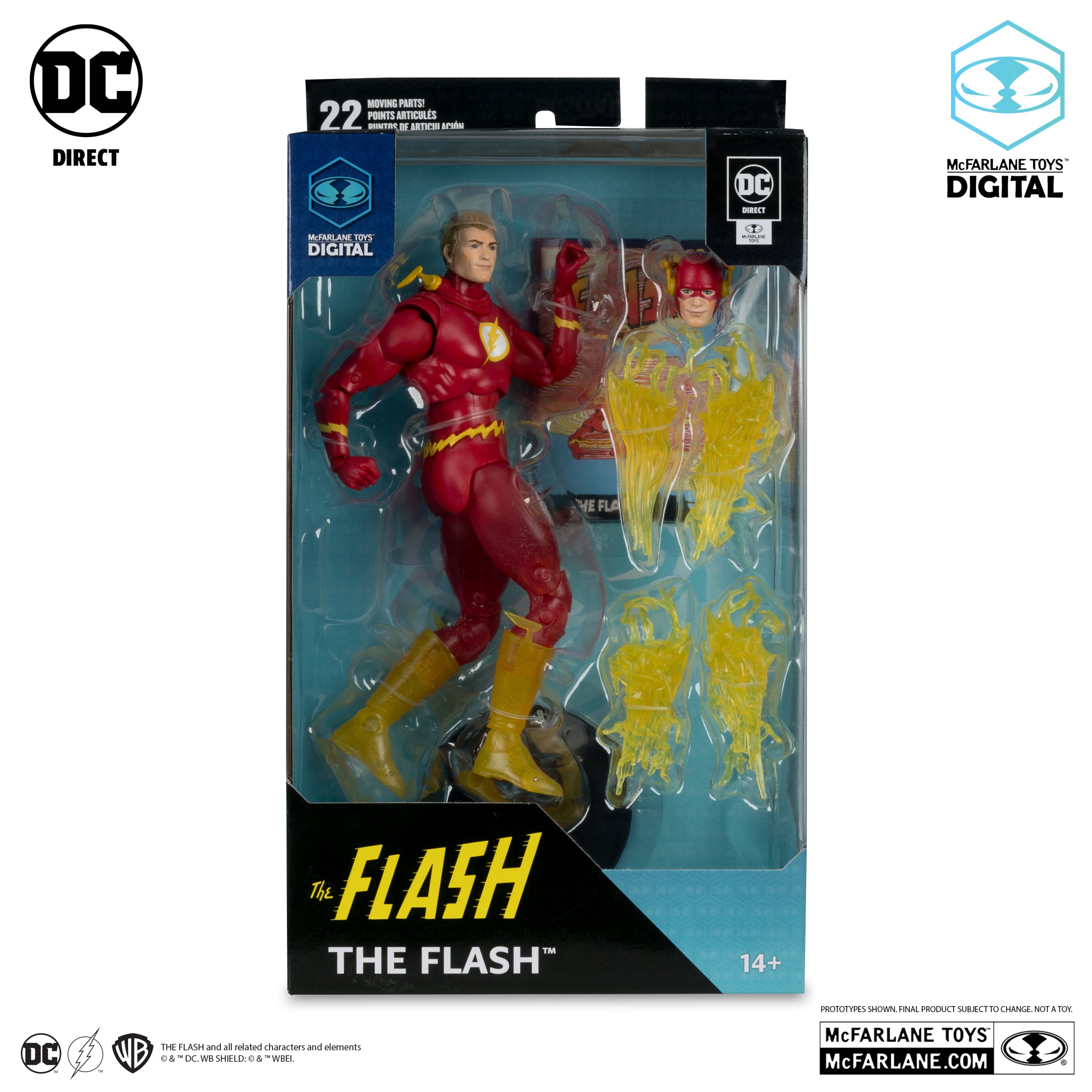 DC Digital McFarlane The Flash (Speed Force) Platinum Edition McFarlane