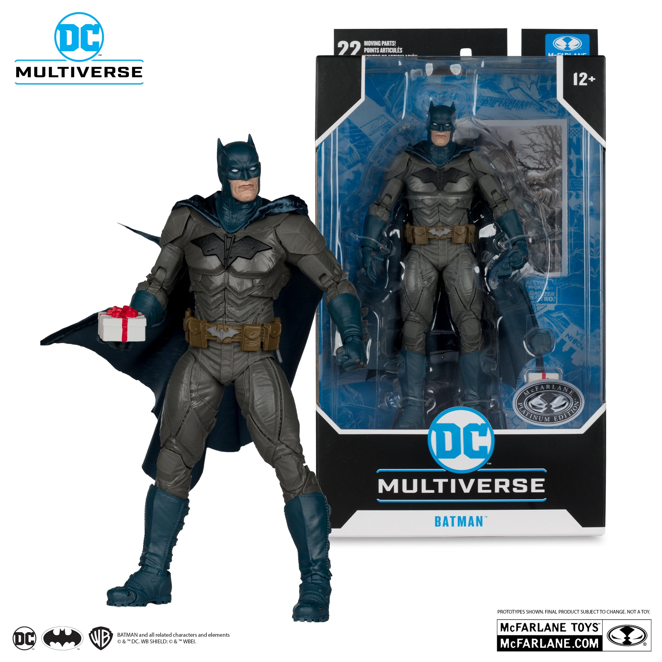 DC Multiverse Batman: Noel Batman Platinum Edition McFarlane