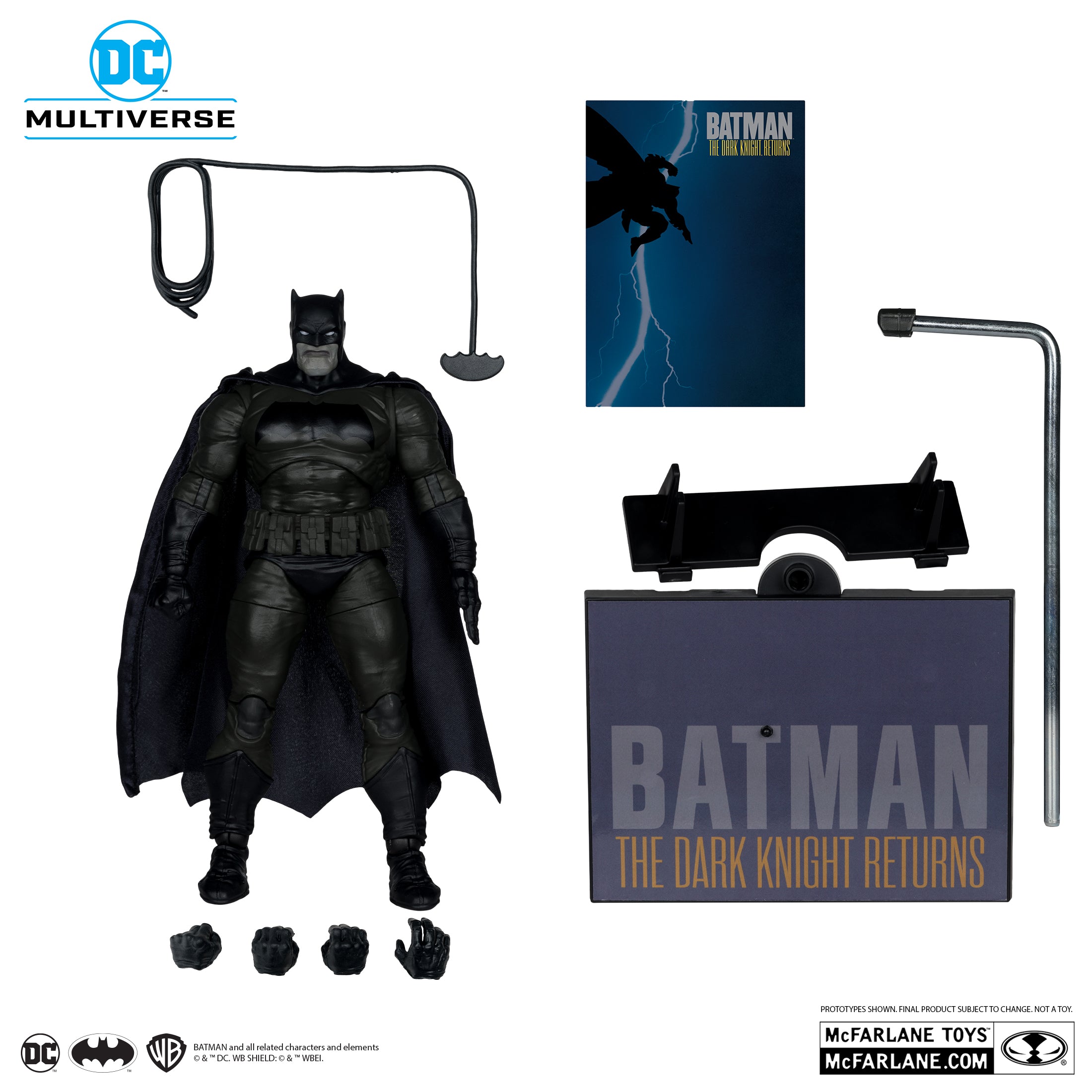 PREVENTA DC Multiverse Batman (The Dark Knight Returns) Gold Label McFarlane Cover Recreations McFarlane (Primer pago/anticipo)