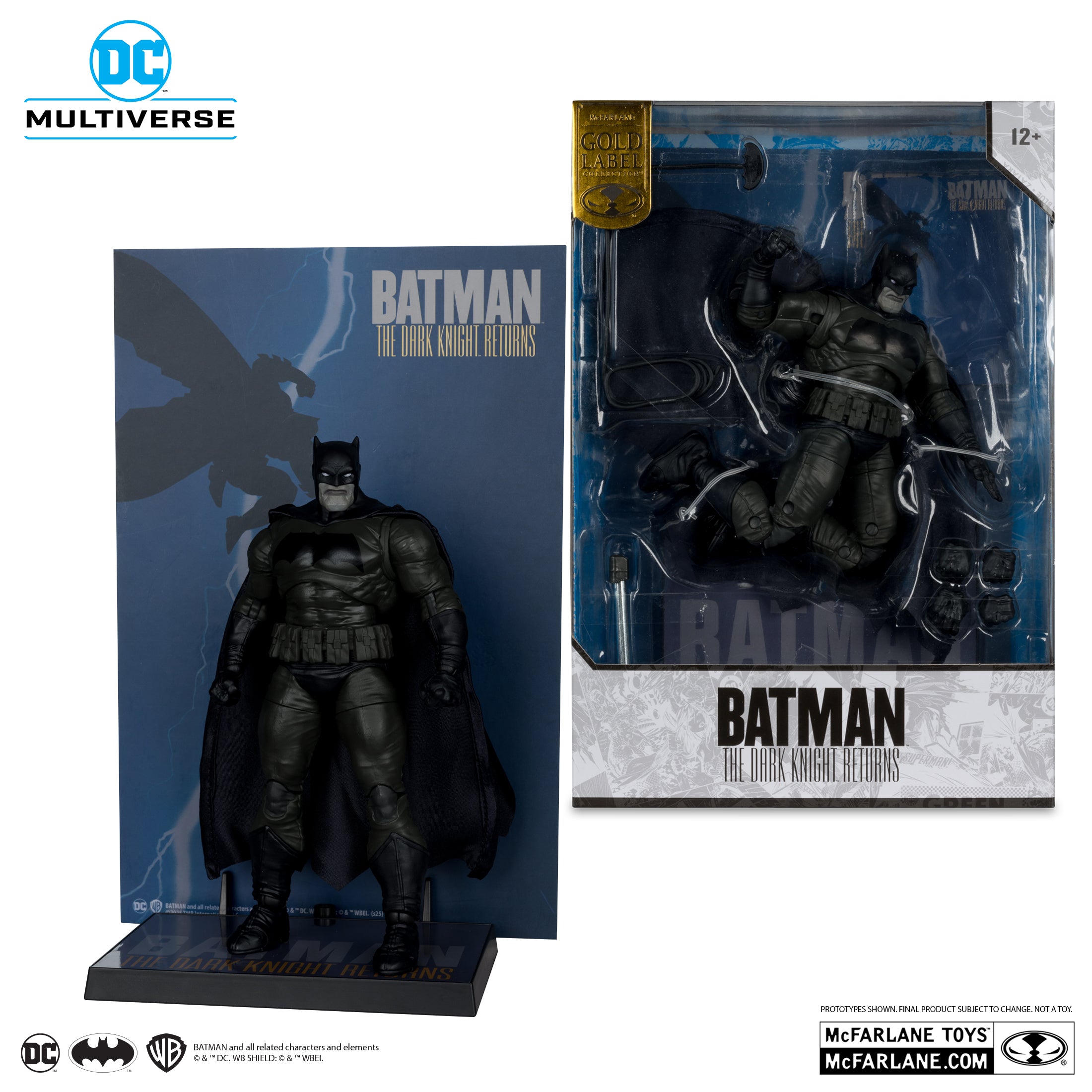 PREVENTA DC Multiverse Batman (The Dark Knight Returns) Gold Label McFarlane Cover Recreations McFarlane (Primer pago/anticipo)