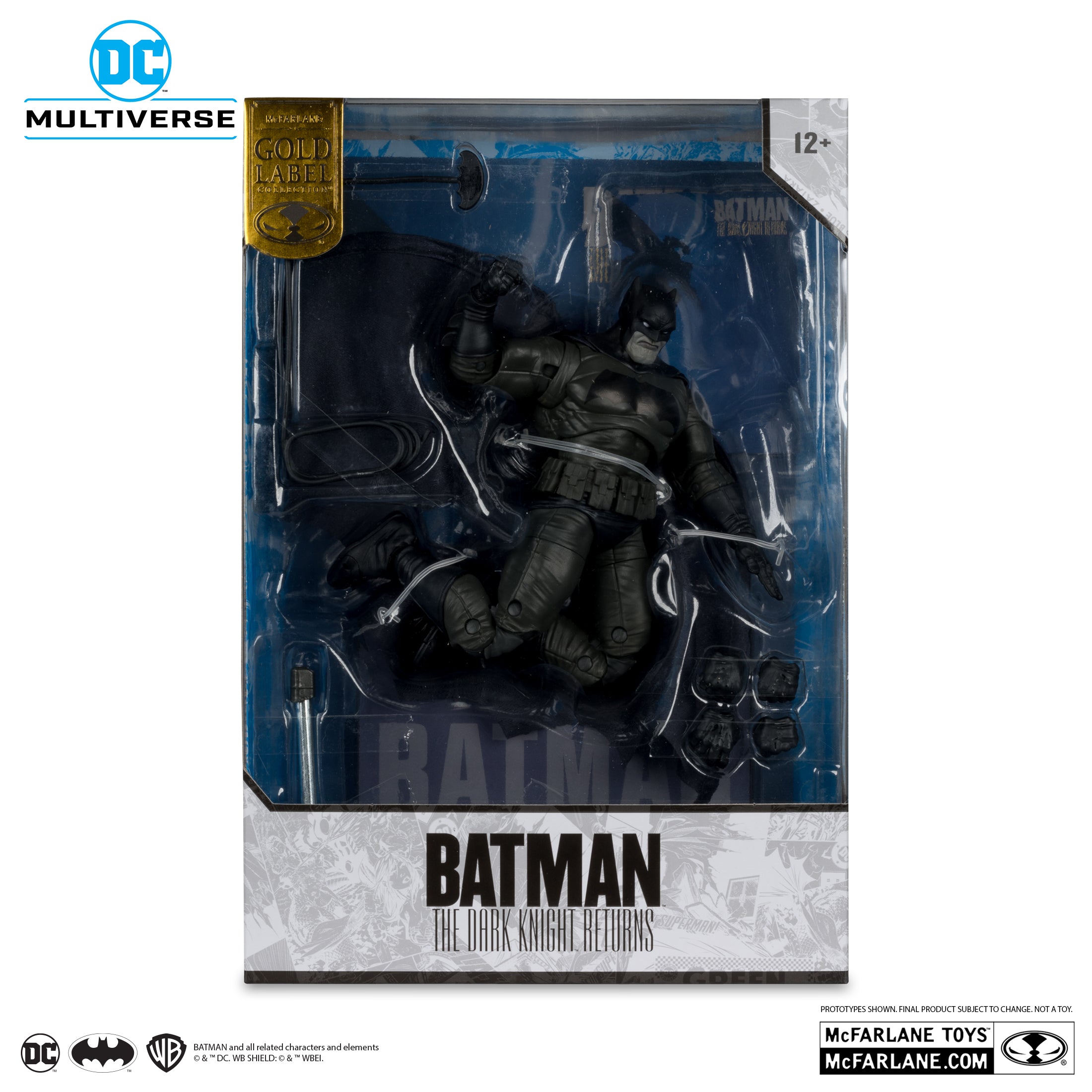 PREVENTA DC Multiverse Batman (The Dark Knight Returns) Gold Label McFarlane Cover Recreations McFarlane (Primer pago/anticipo)